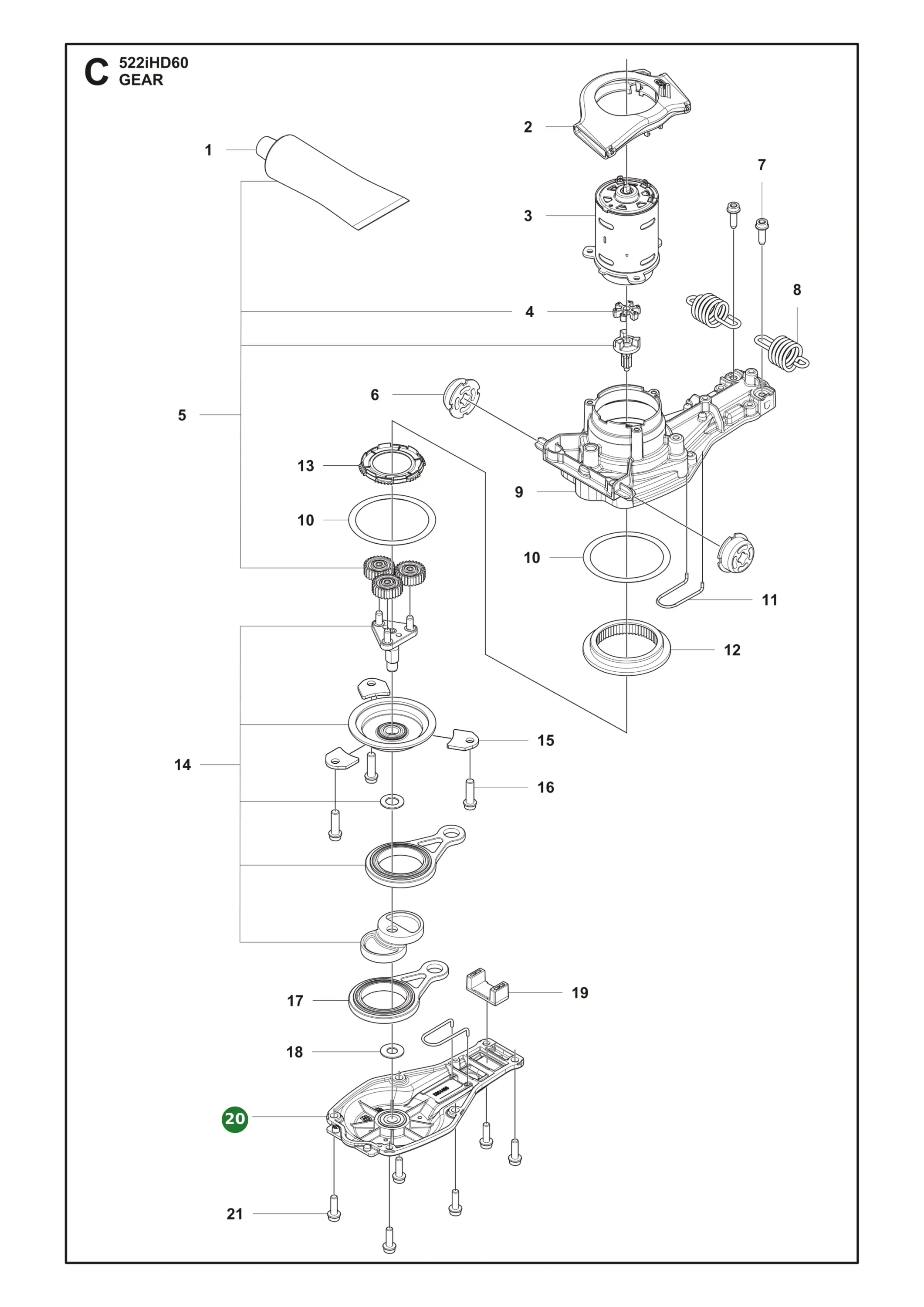 Position im Ersatzteilkatalog