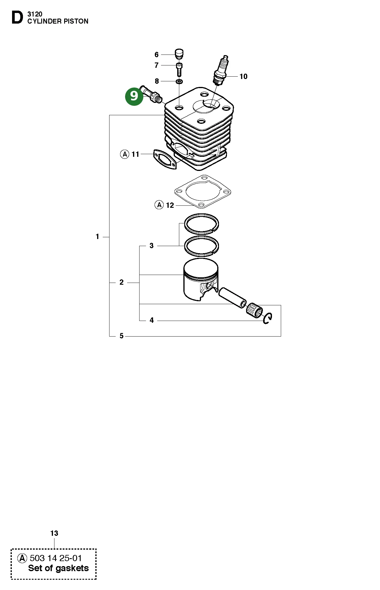 Position im Ersatzteilkatalog