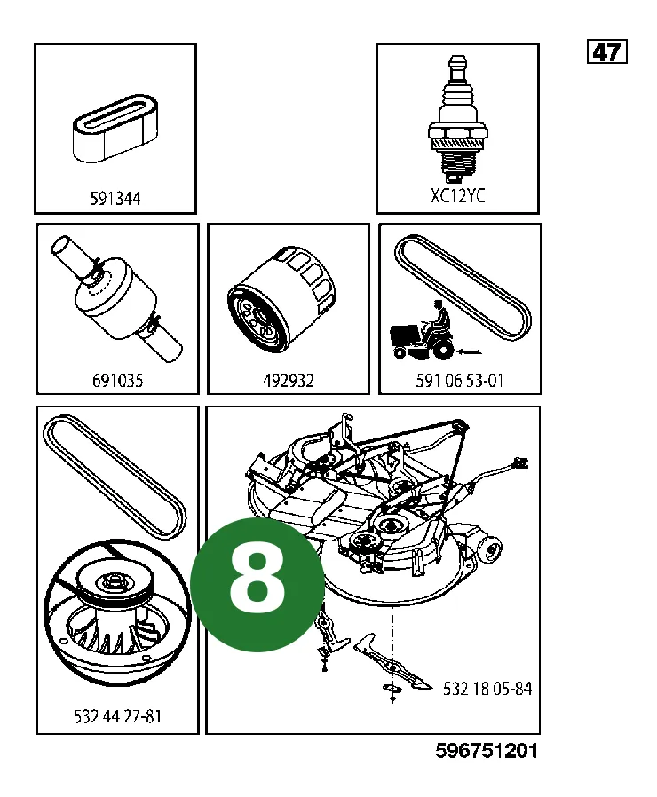 Position im Ersatzteilkatalog
