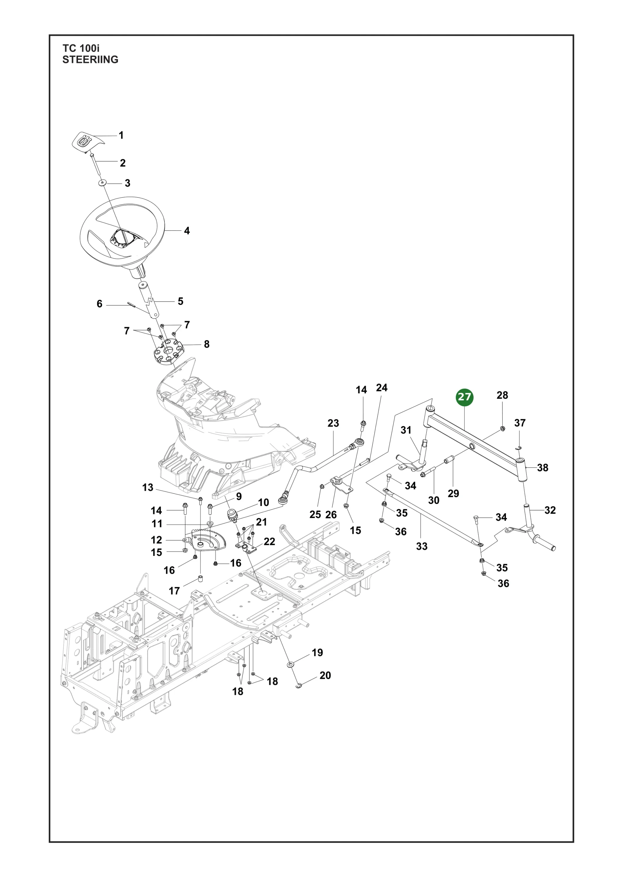 Position im Ersatzteilkatalog