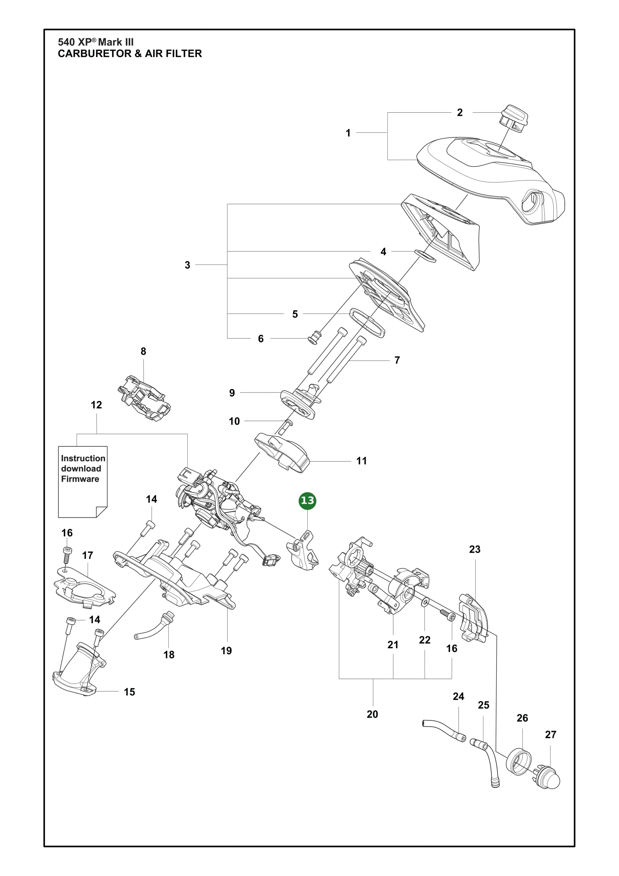 Position im Ersatzteilkatalog