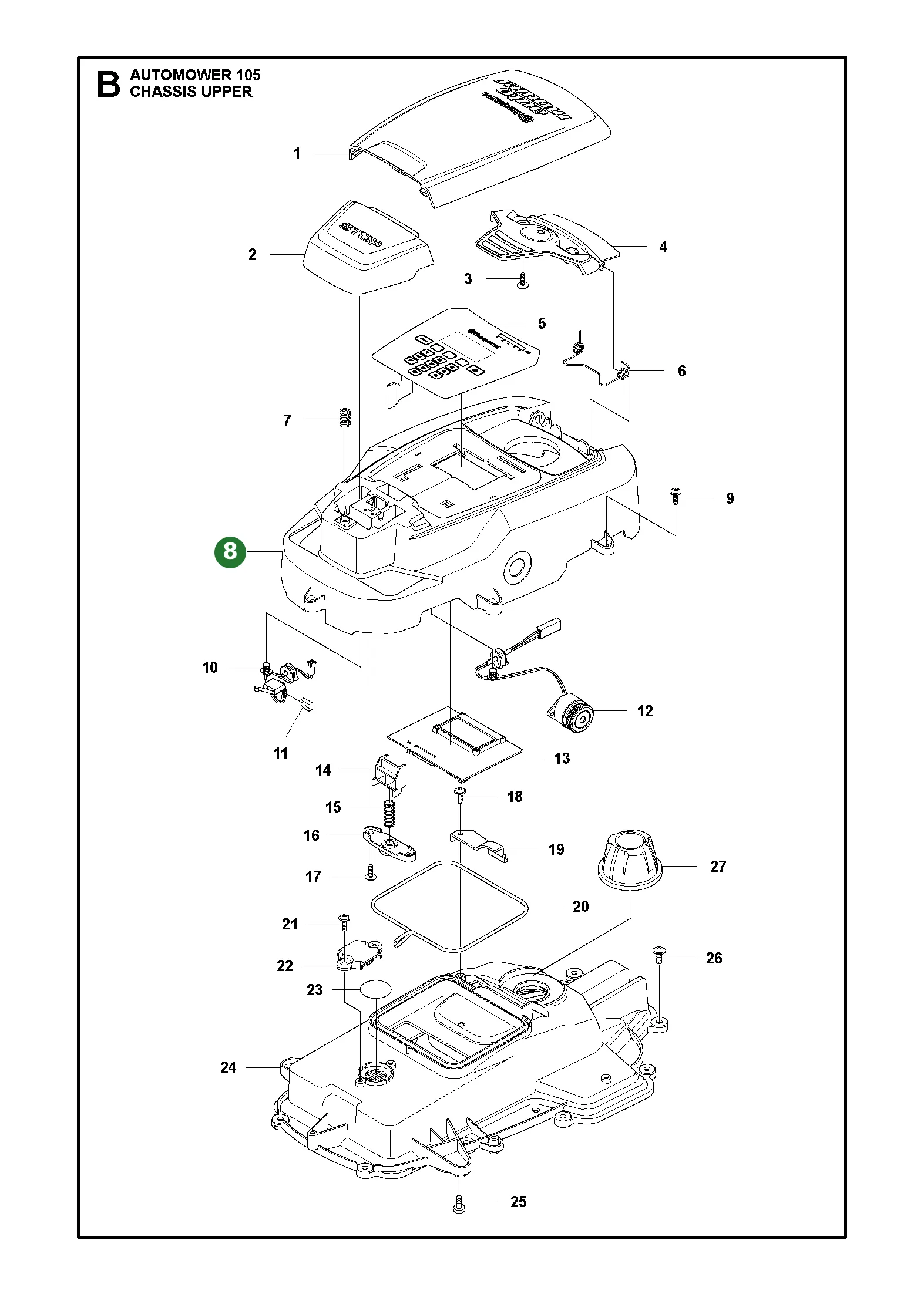 Position im Ersatzteilkatalog