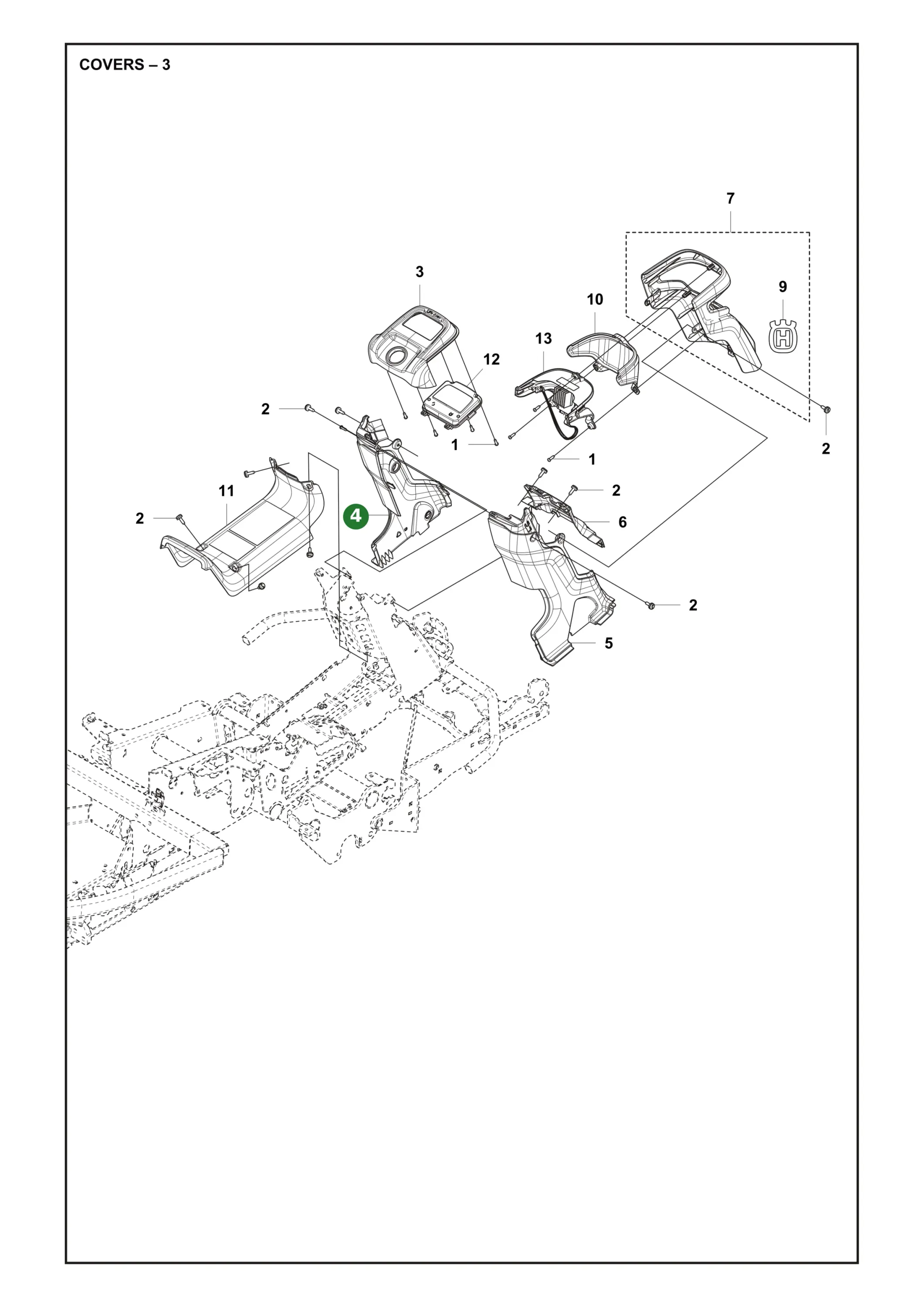 Position im Ersatzteilkatalog