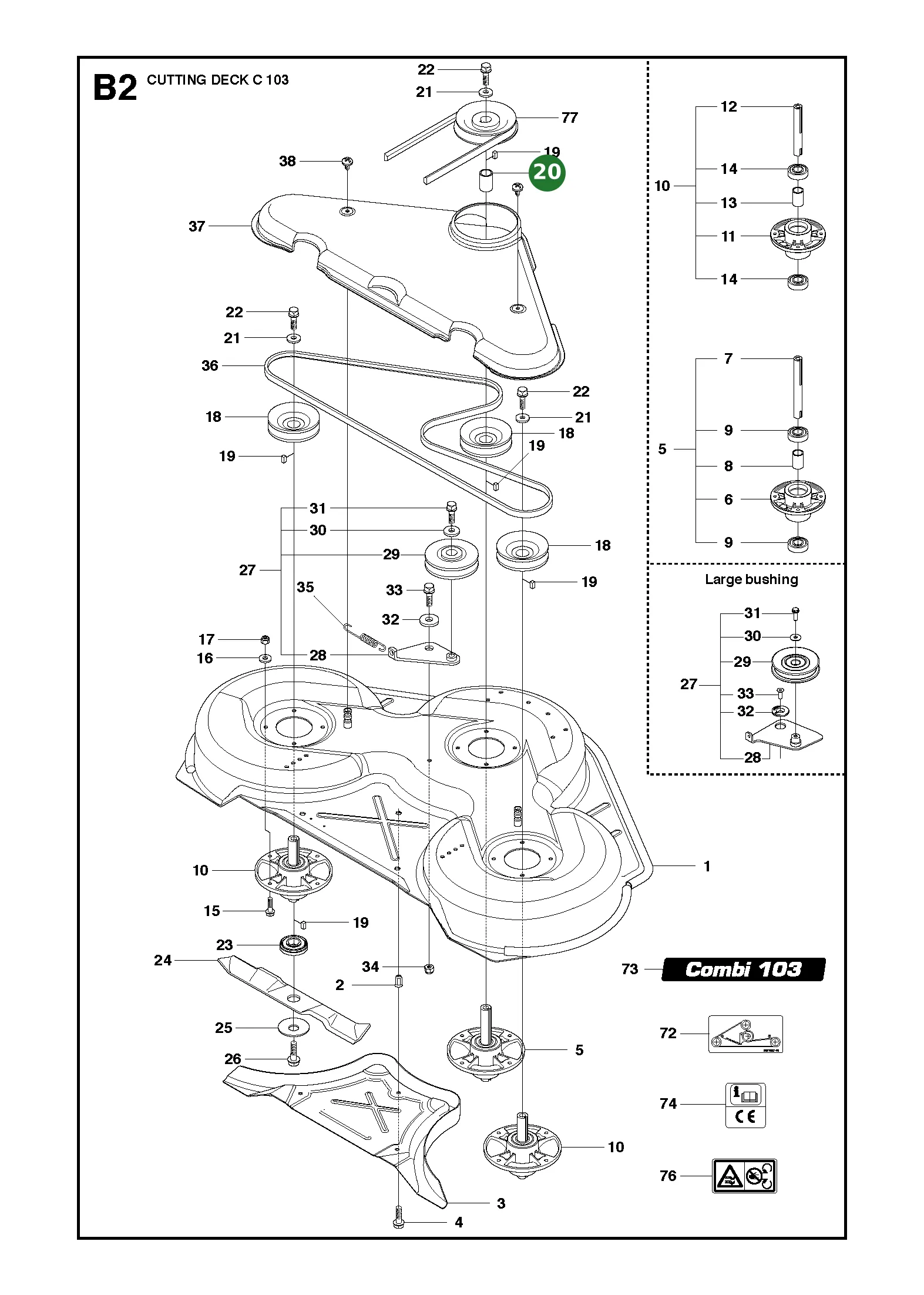 Position im Ersatzteilkatalog
