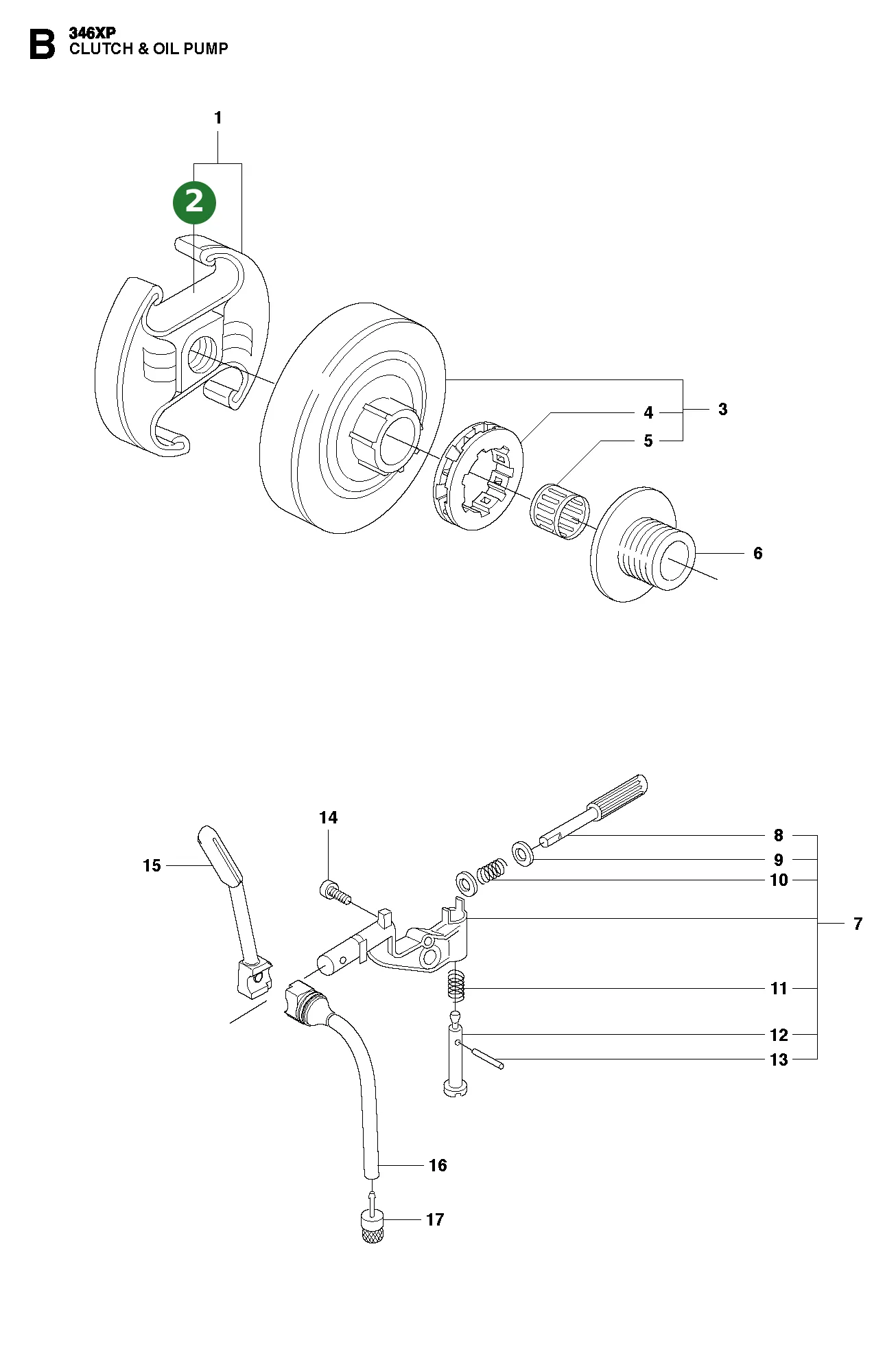 Kupplungsfeder f&uuml;r Husqvarna Motors&auml;gen