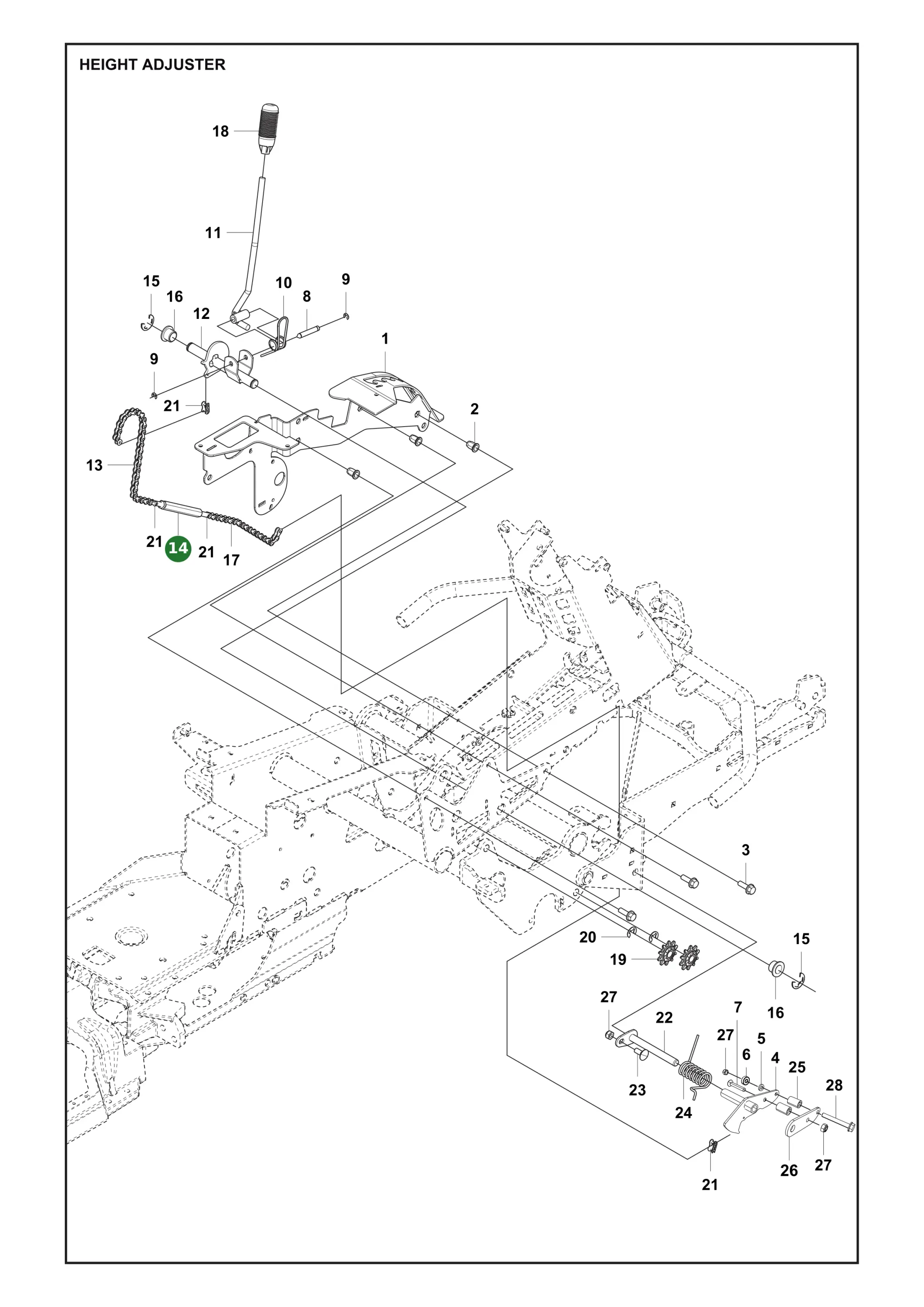 Position im Ersatzteilkatalog