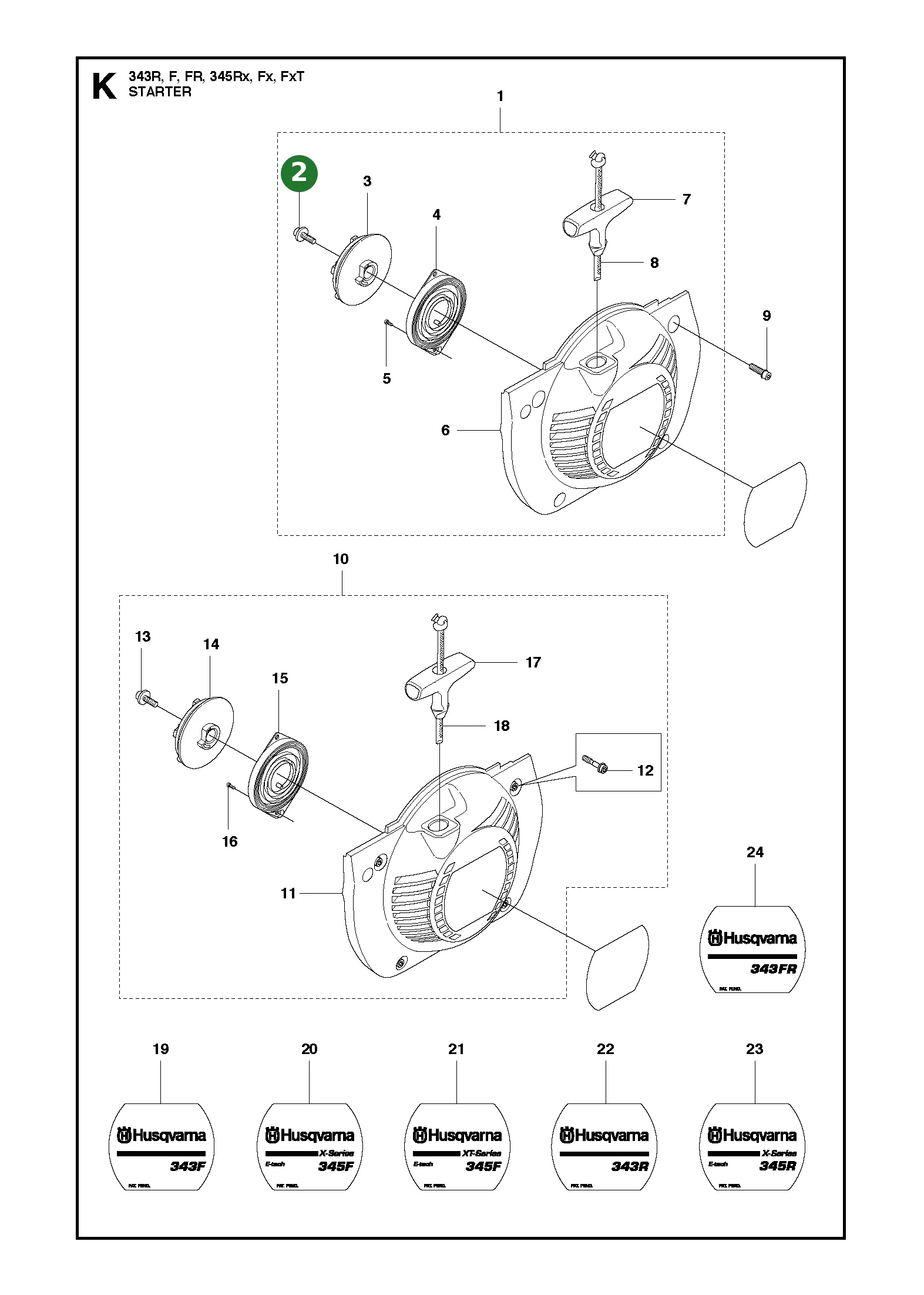 Position im Ersatzteilkatalog
