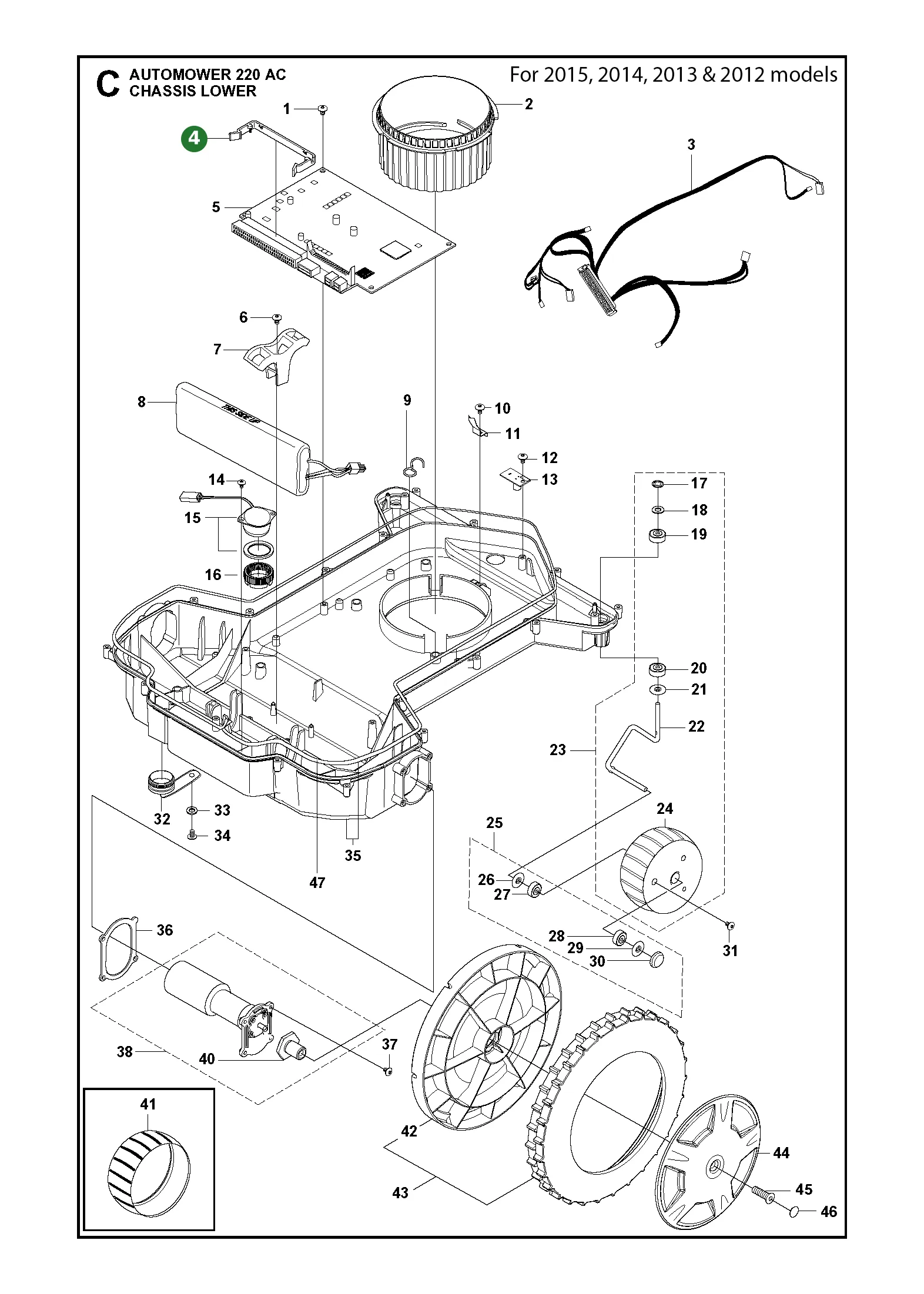Position im Ersatzteilkatalog