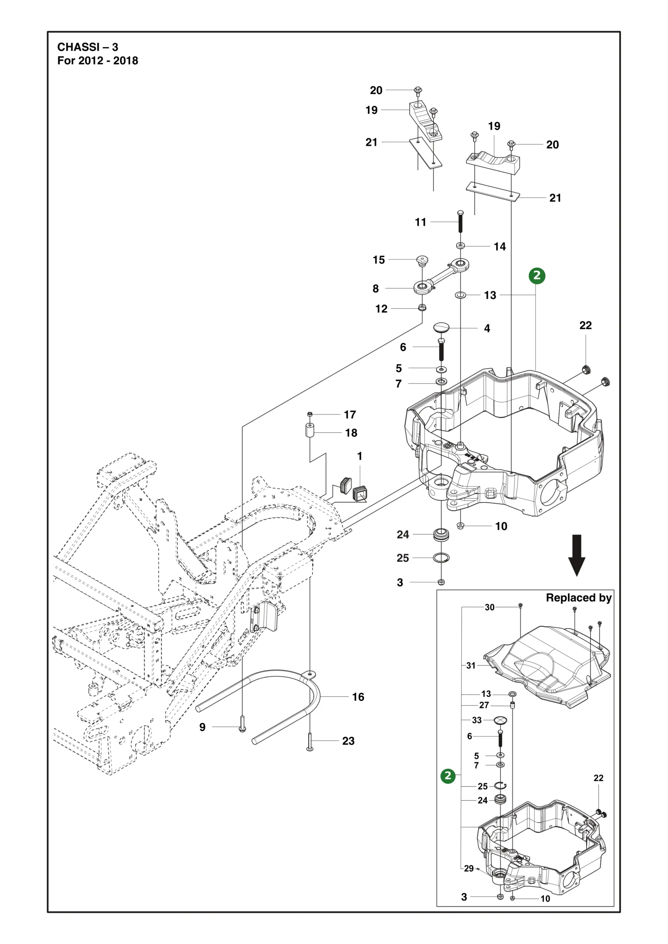 Position im Ersatzteilkatalog