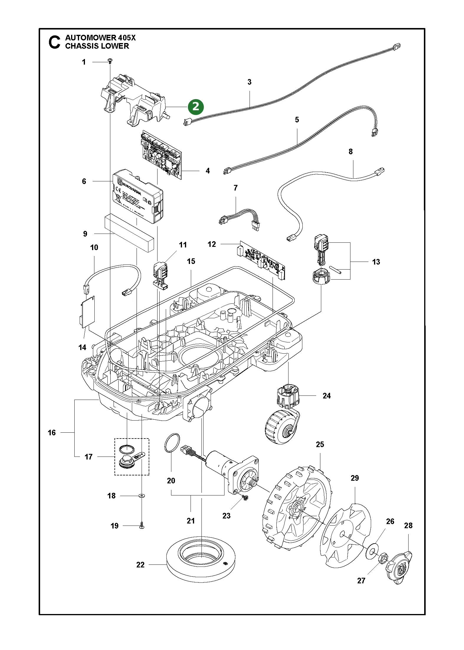 Position im Ersatzteilkatalog