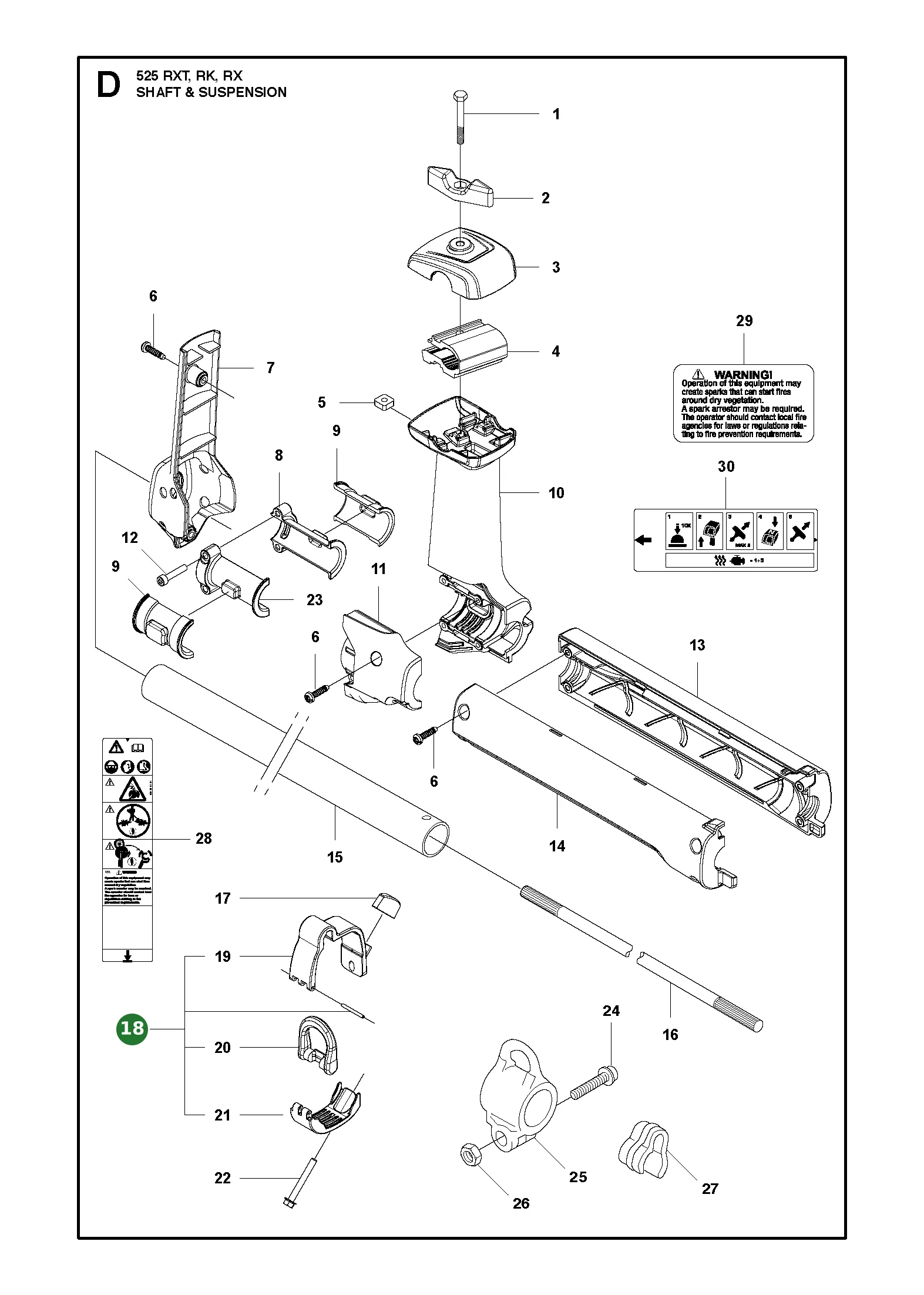 Position im Ersatzteilkatalog