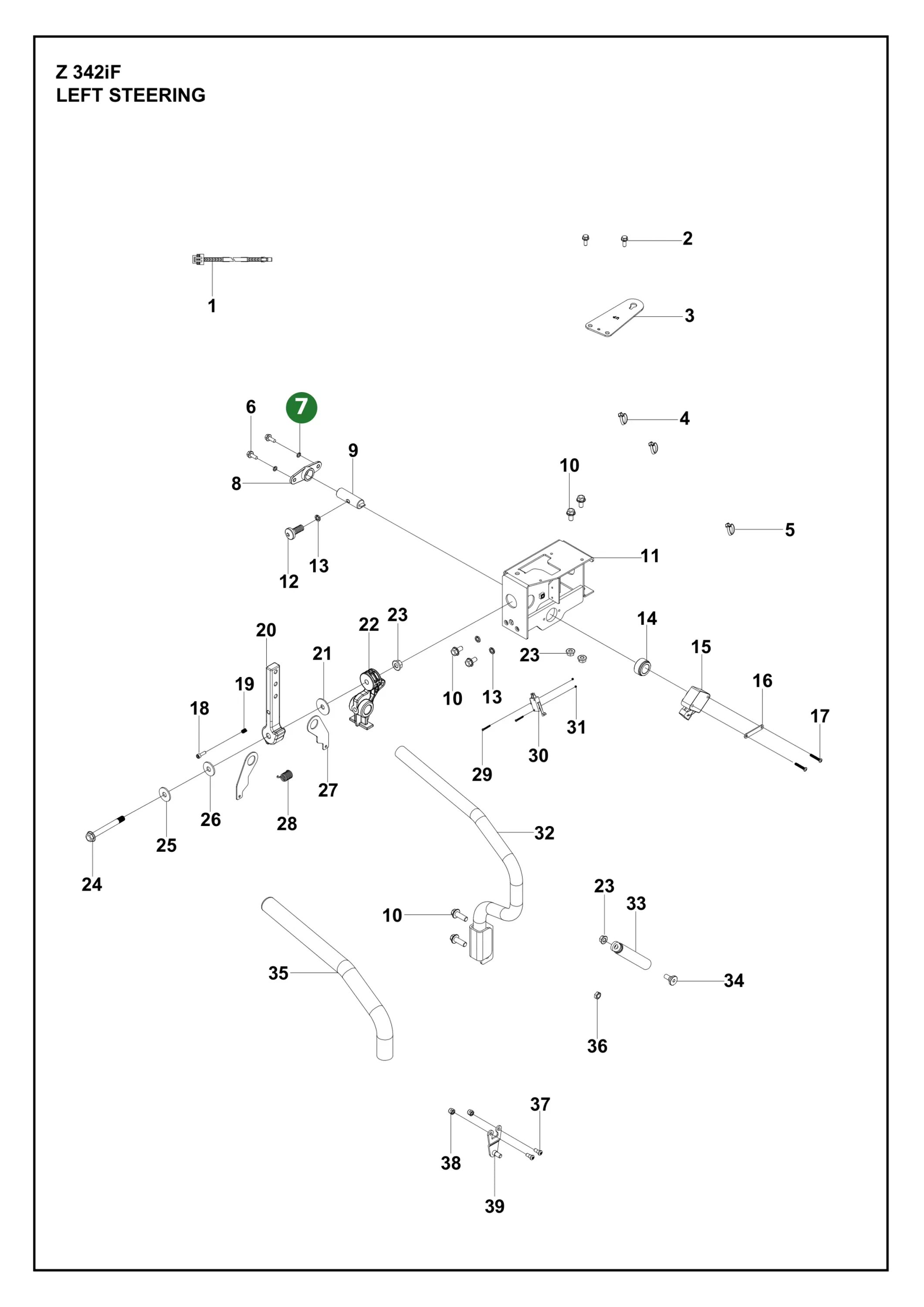 Position im Ersatzteilkatalog