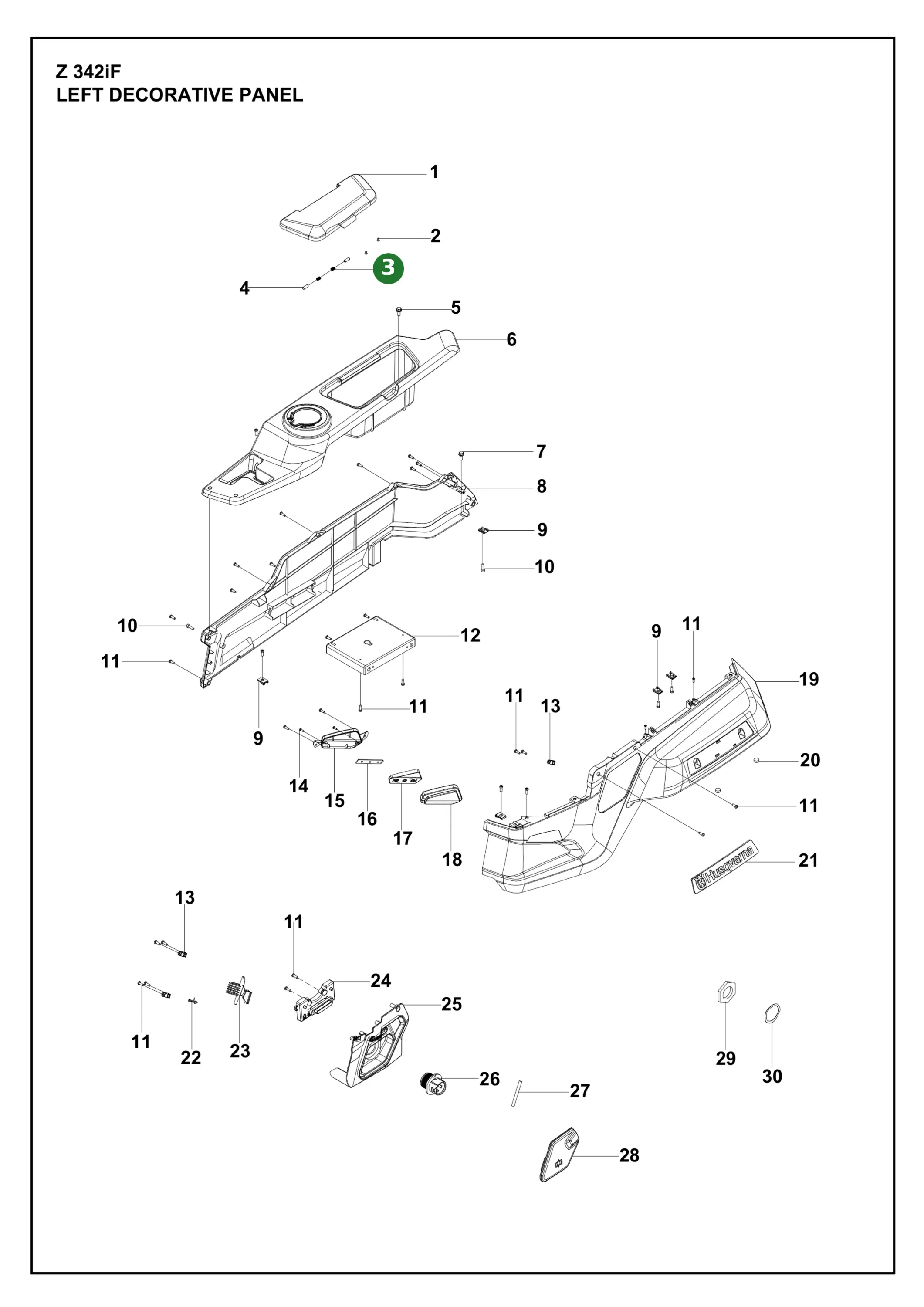 Position im Ersatzteilkatalog