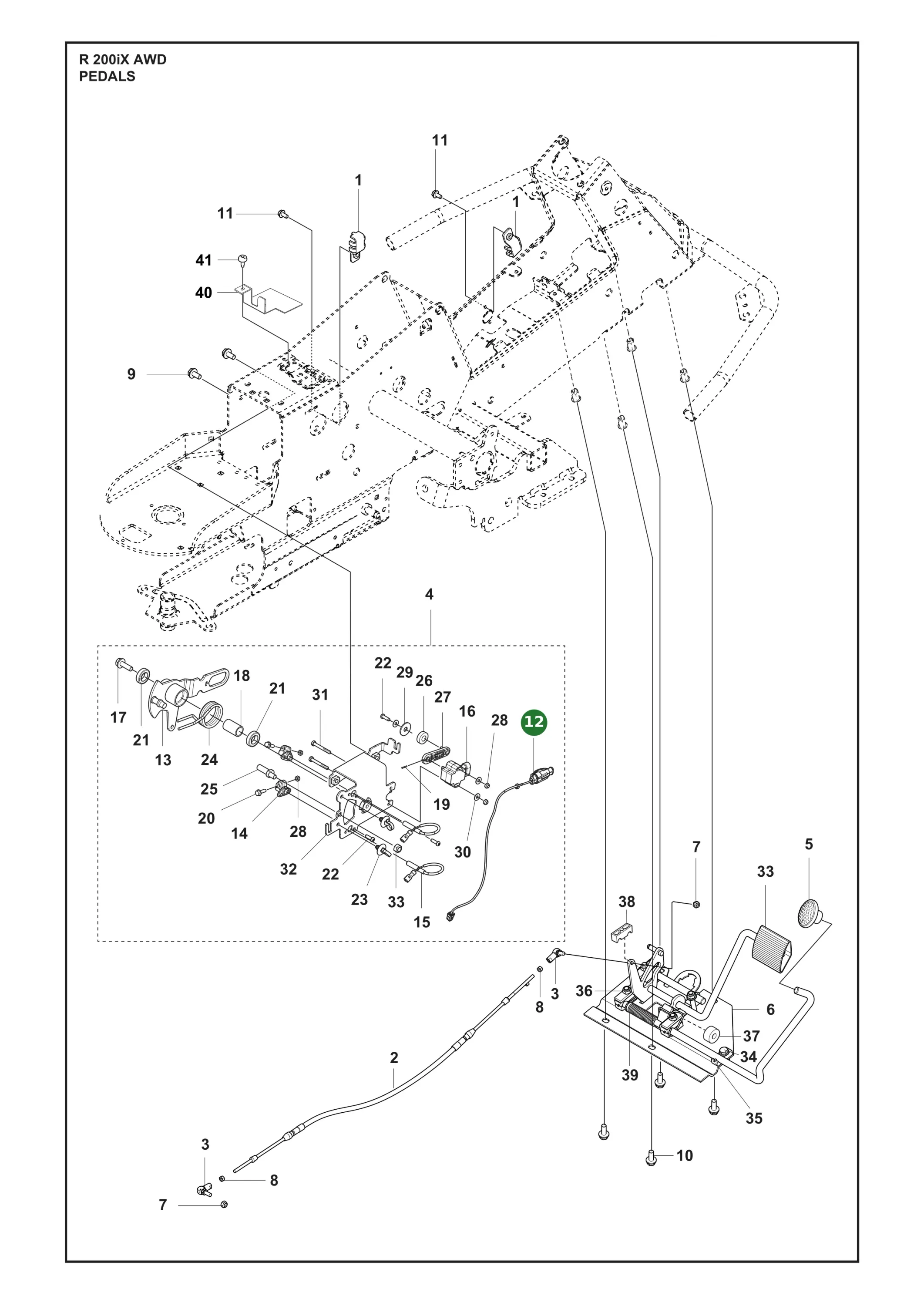 Position im Ersatzteilkatalog