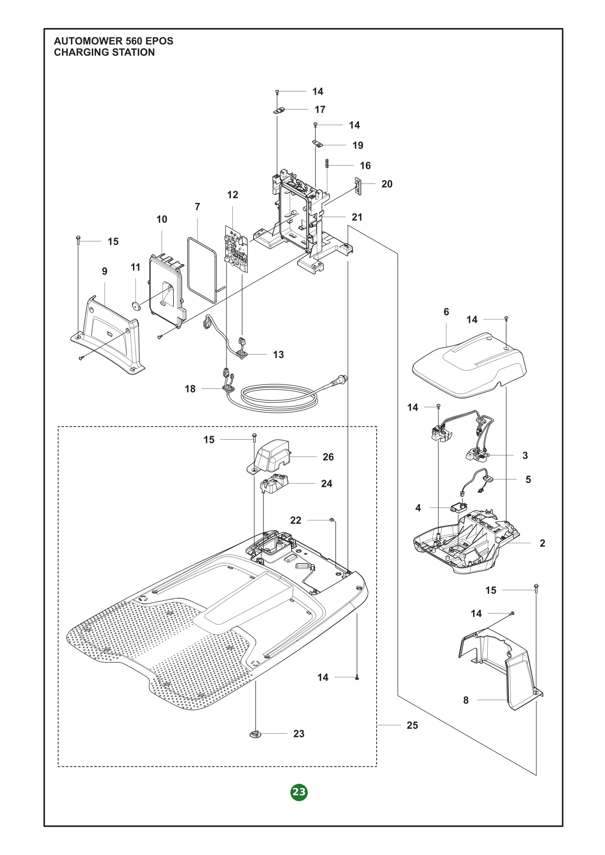 Position im Ersatzteilkatalog