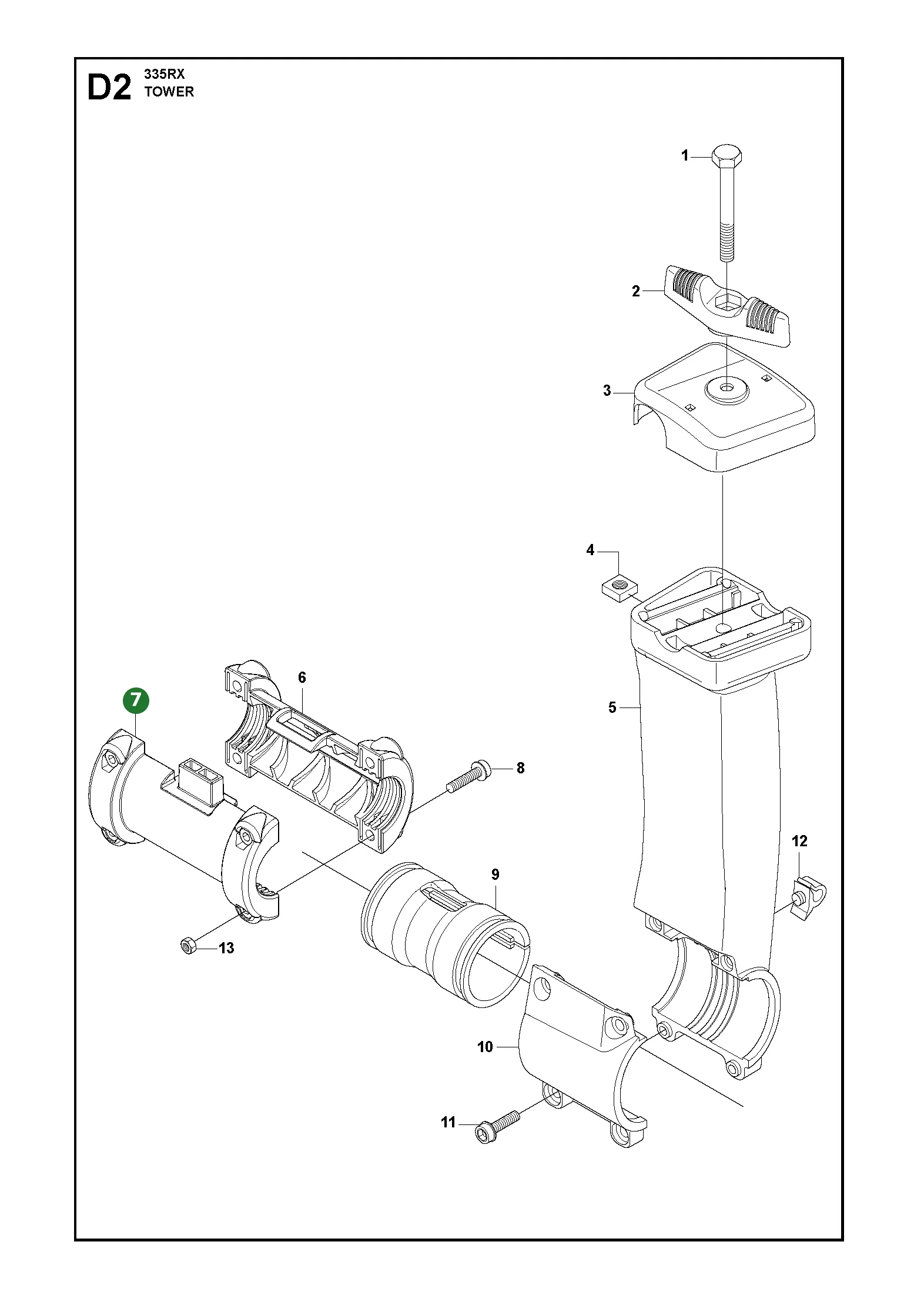 Position im Ersatzteilkatalog