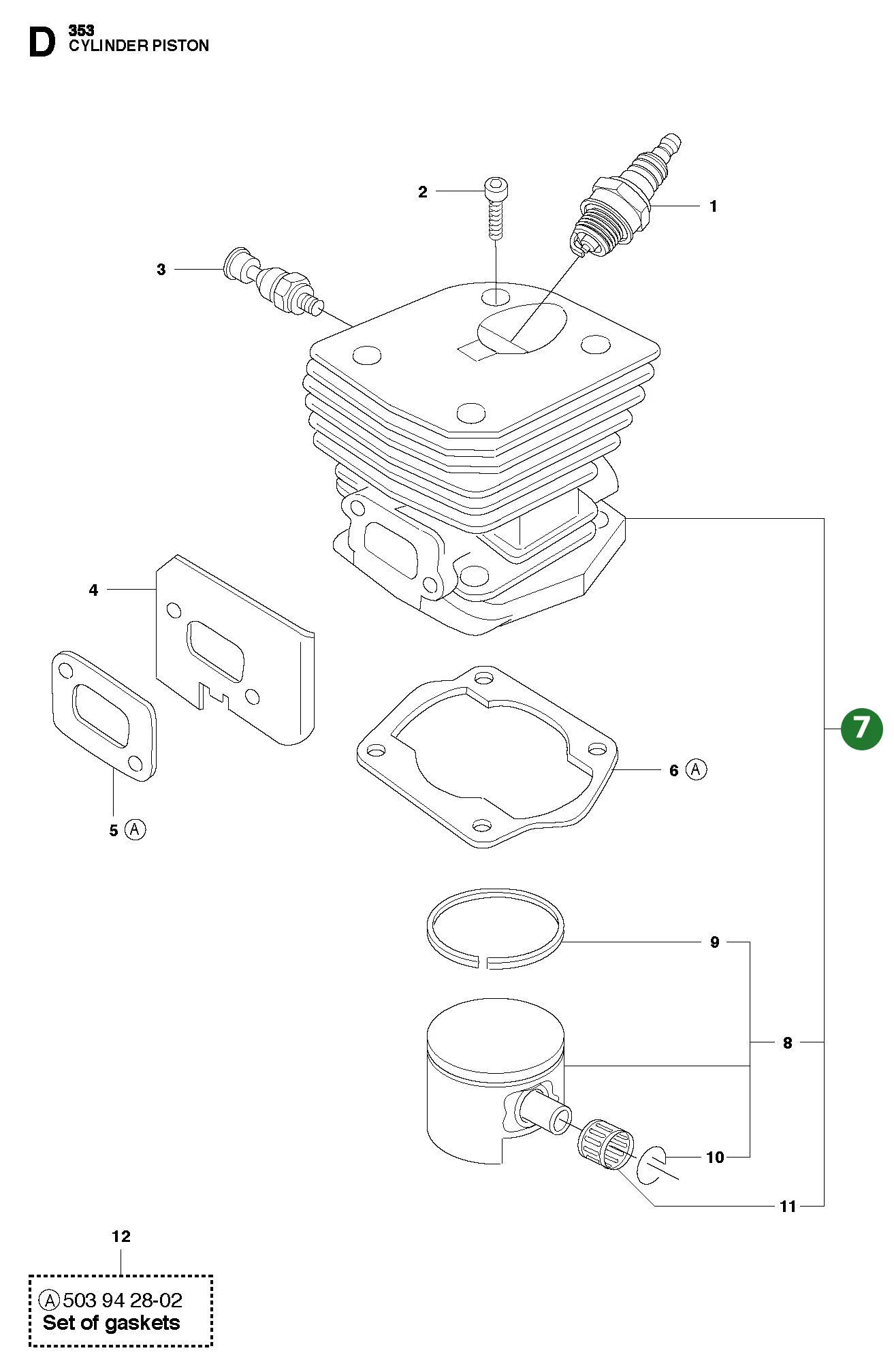 Position im Ersatzteilkatalog