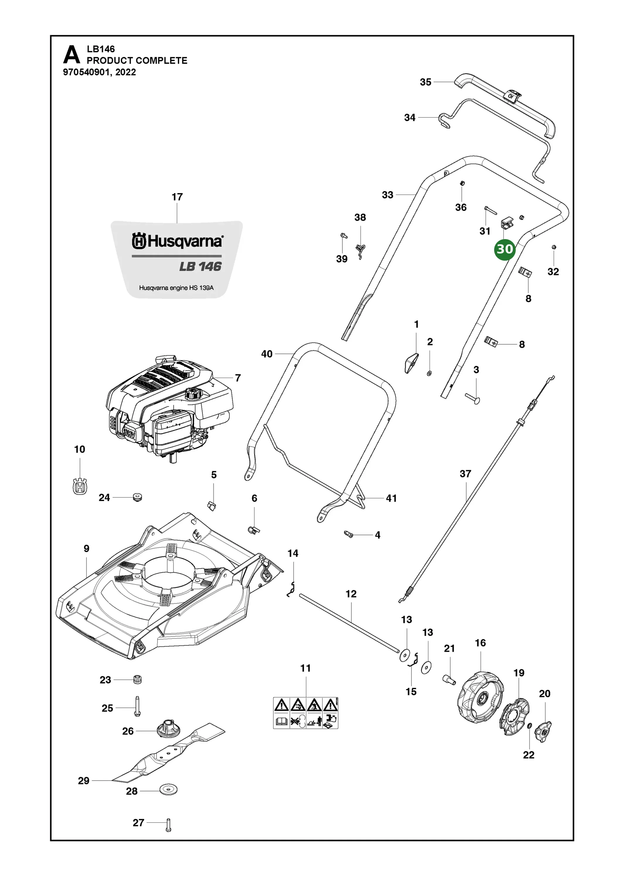 Position im Ersatzteilkatalog