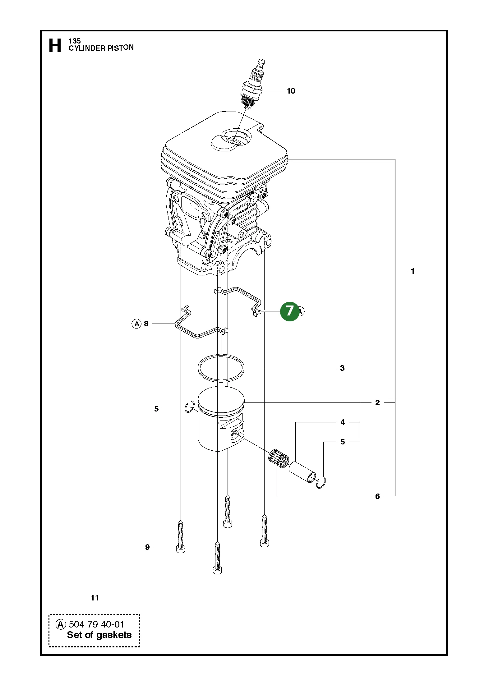 Position im Ersatzteilkatalog