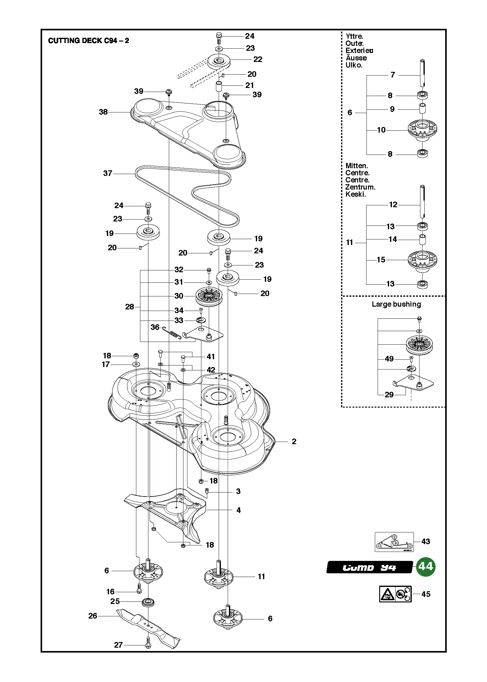 Position im Ersatzteilkatalog
