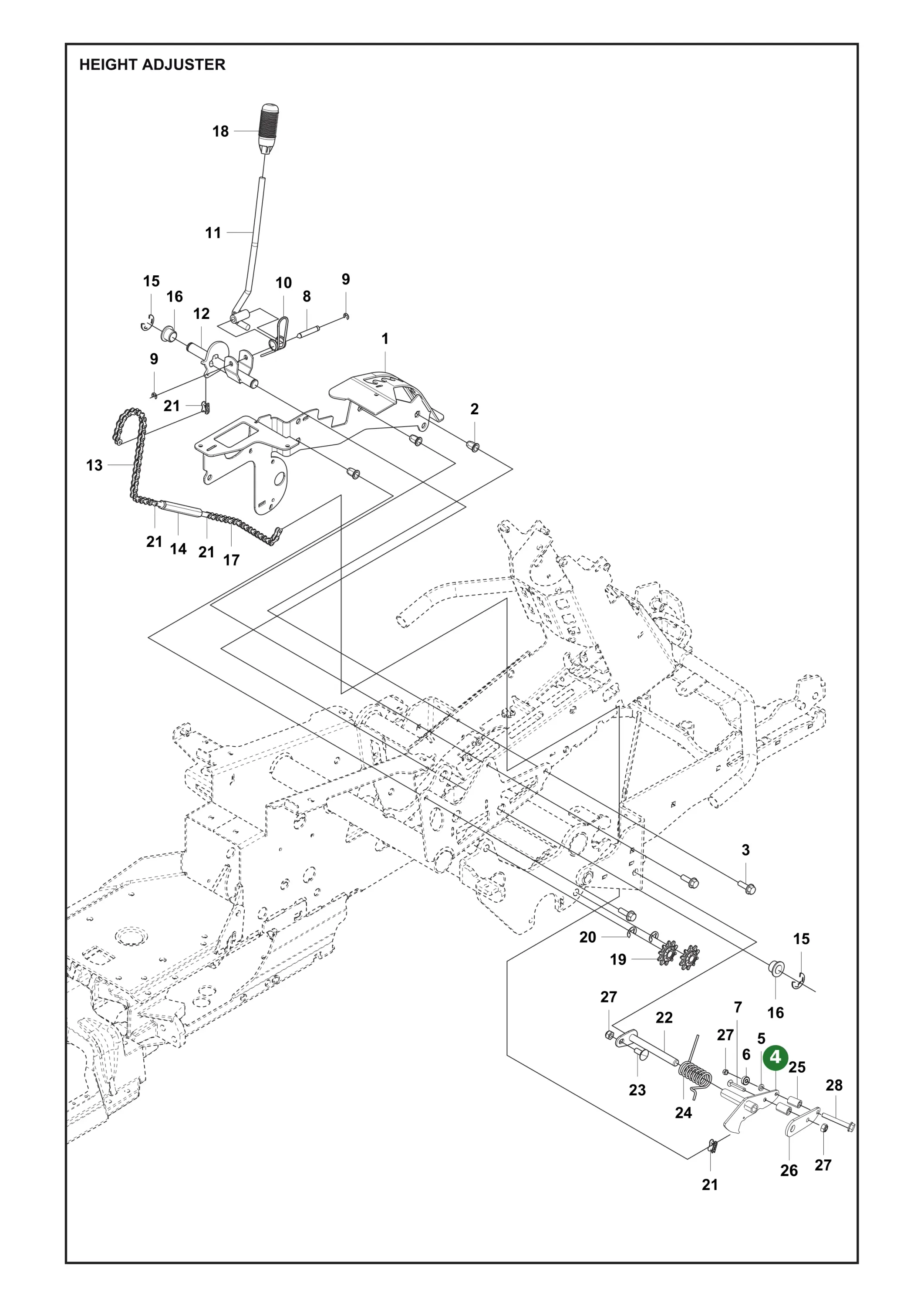 Position im Ersatzteilkatalog