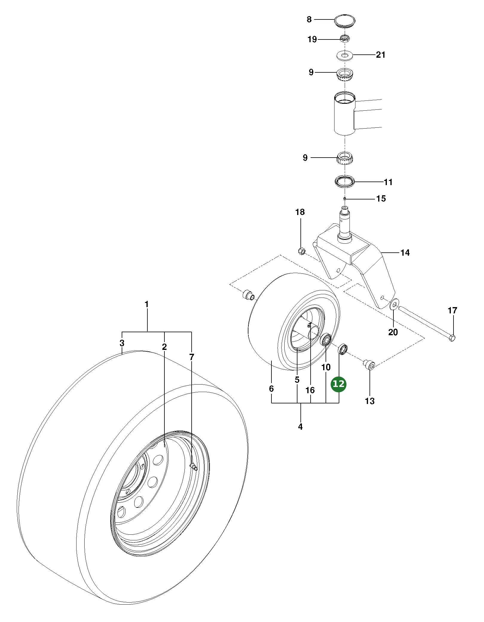 Position im Ersatzteilkatalog