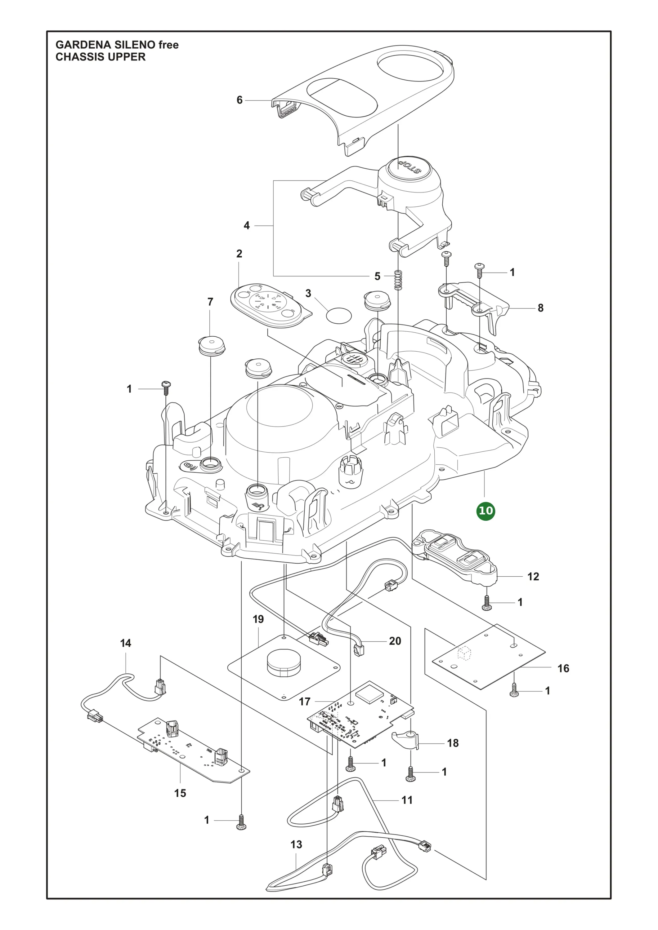 Position im Ersatzteilkatalog