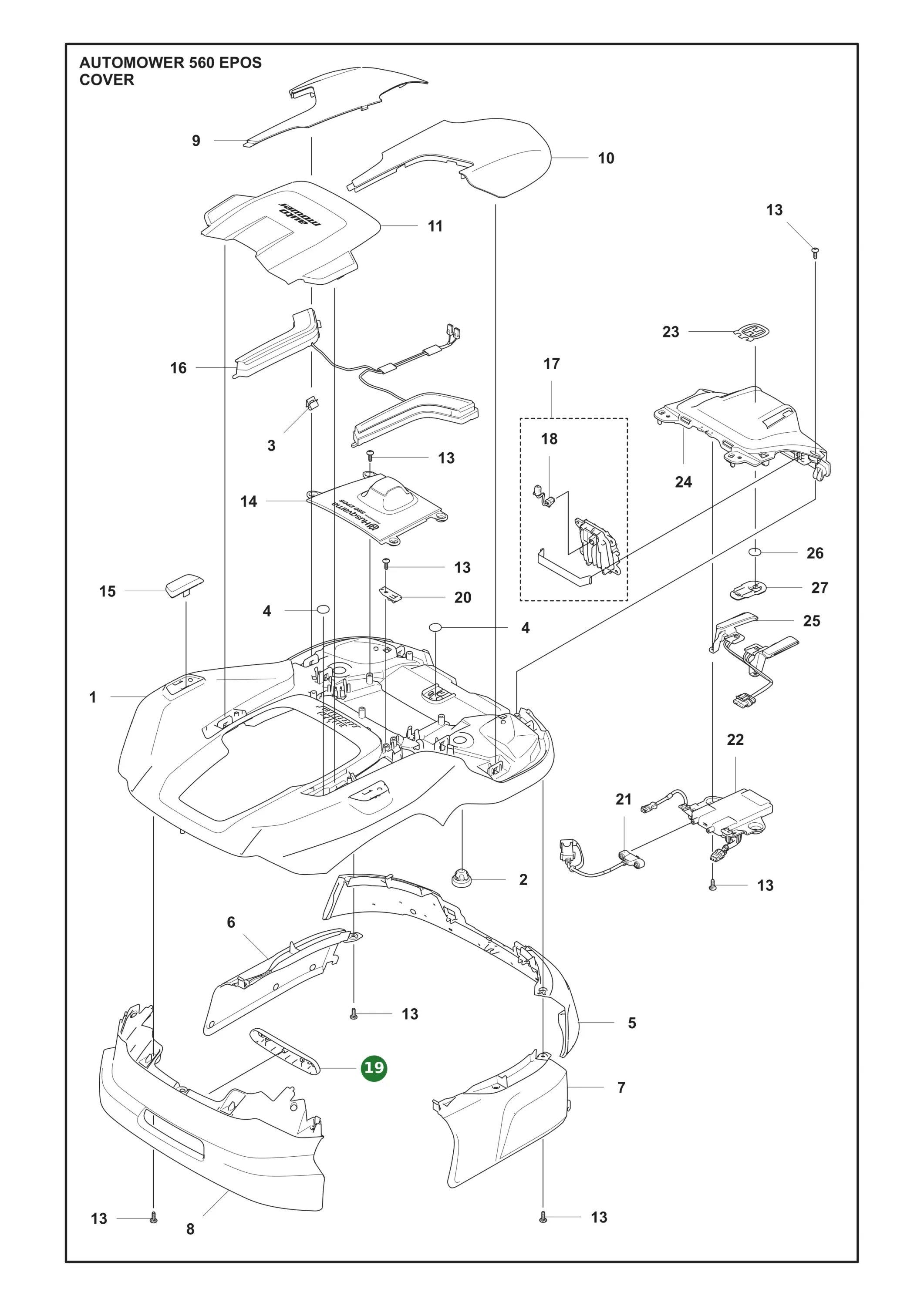 Position im Ersatzteilkatalog