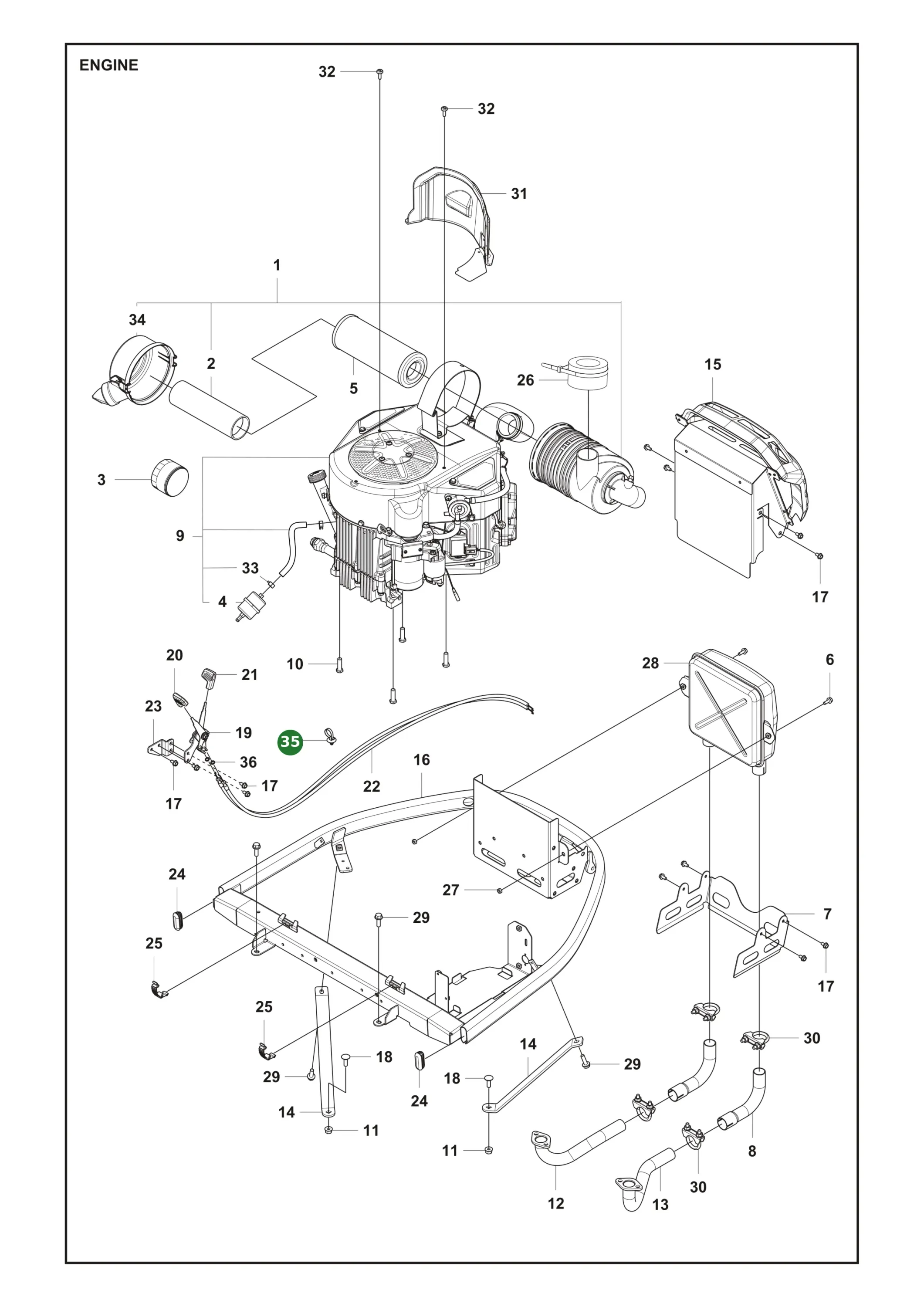 Position im Ersatzteilkatalog