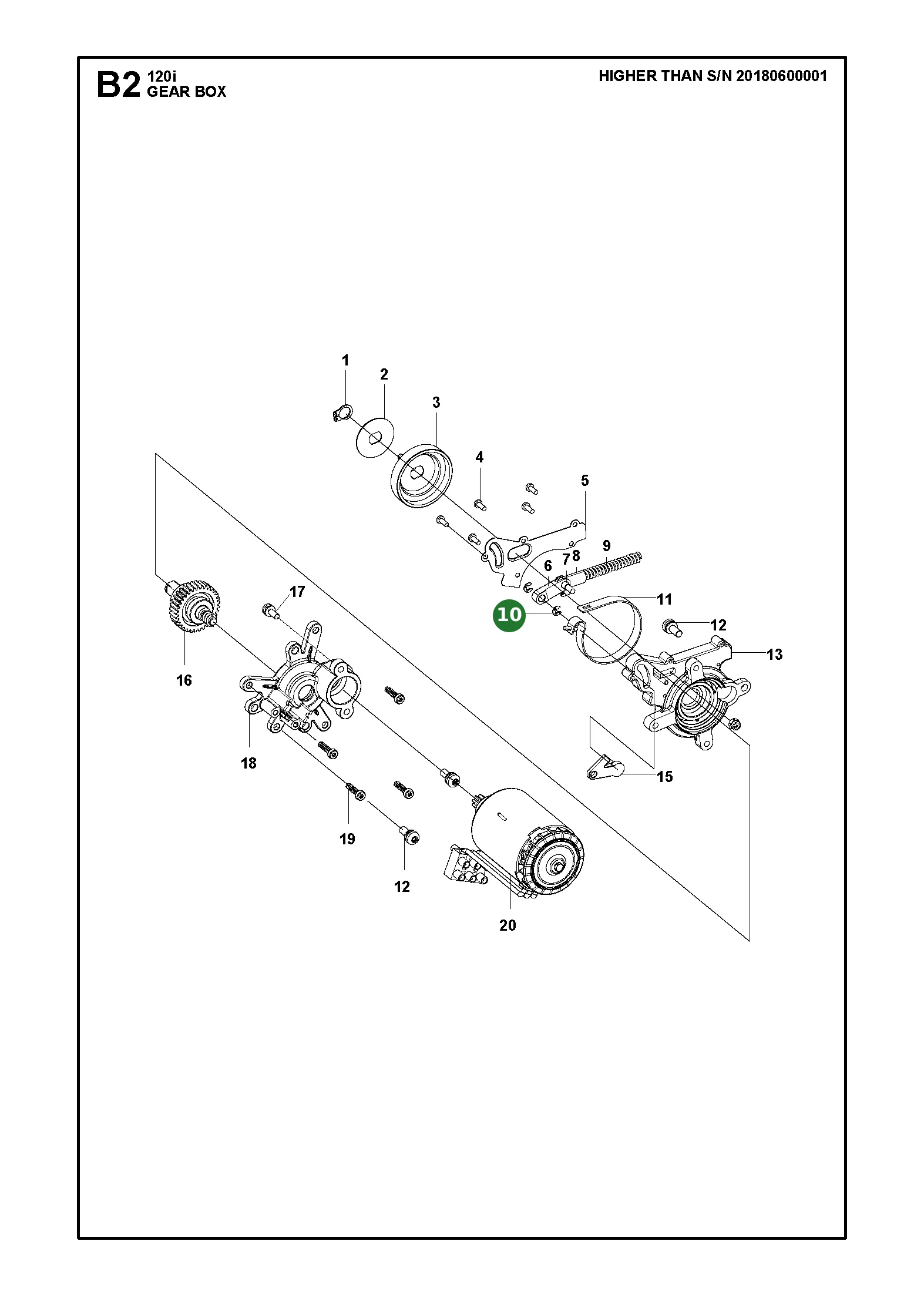 Position im Ersatzteilkatalog