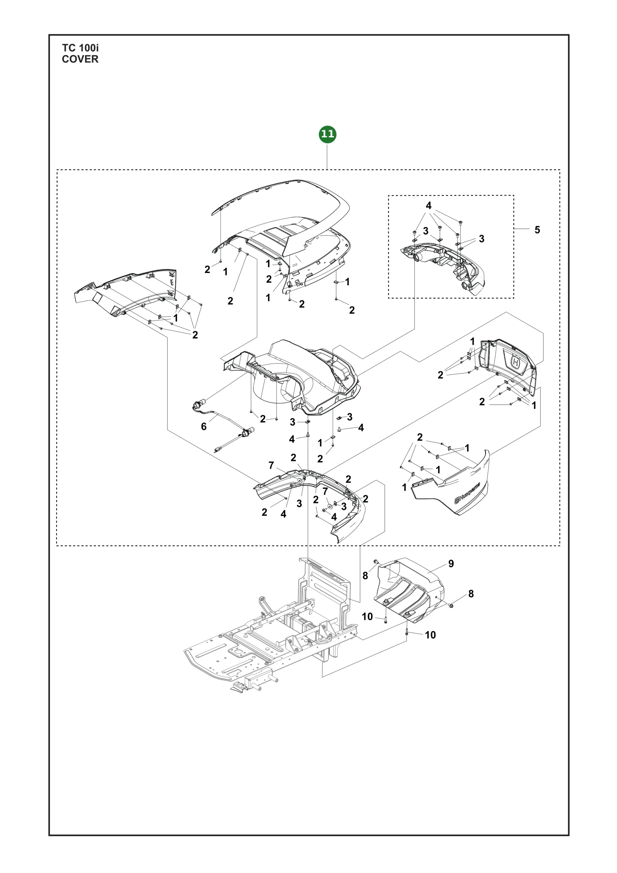 Position im Ersatzteilkatalog