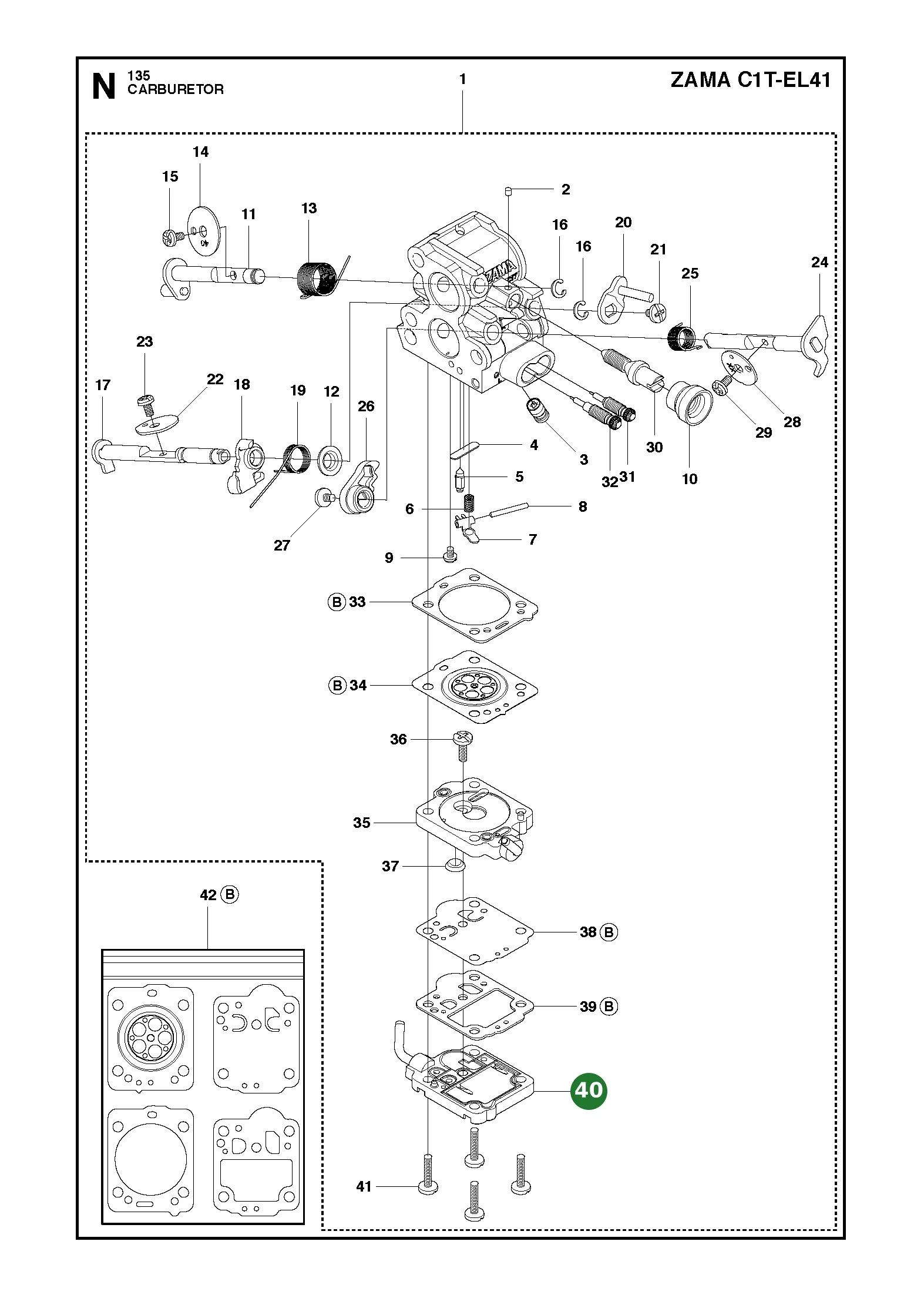 Position im Ersatzteilkatalog
