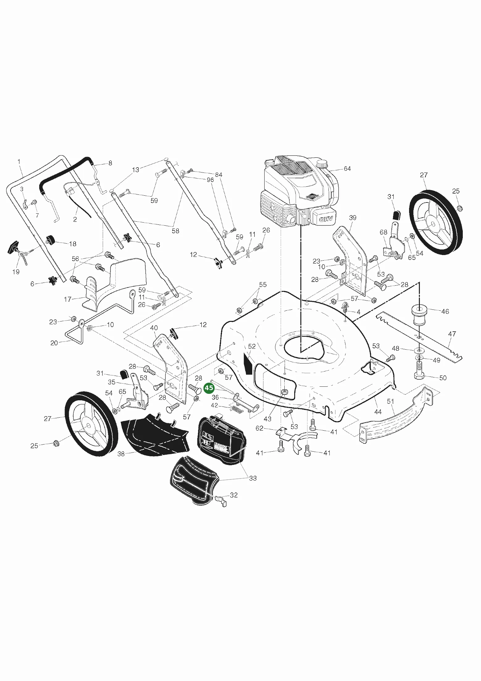 Position im Ersatzteilkatalog