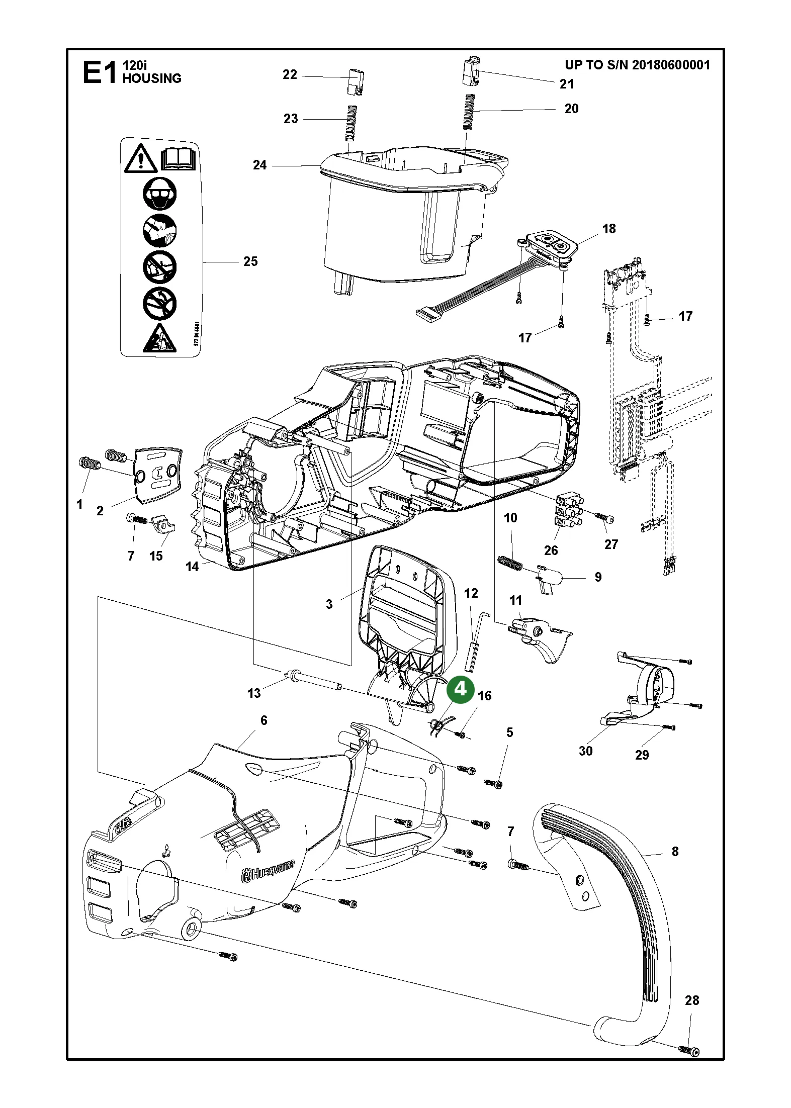 Position im Ersatzteilkatalog