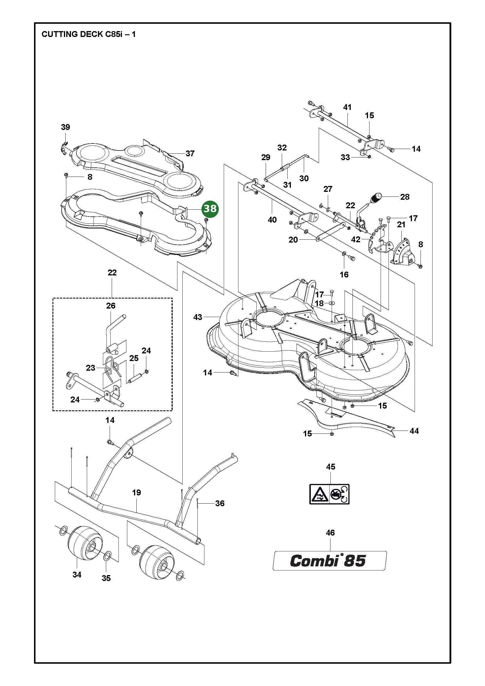 Position im Ersatzteilkatalog