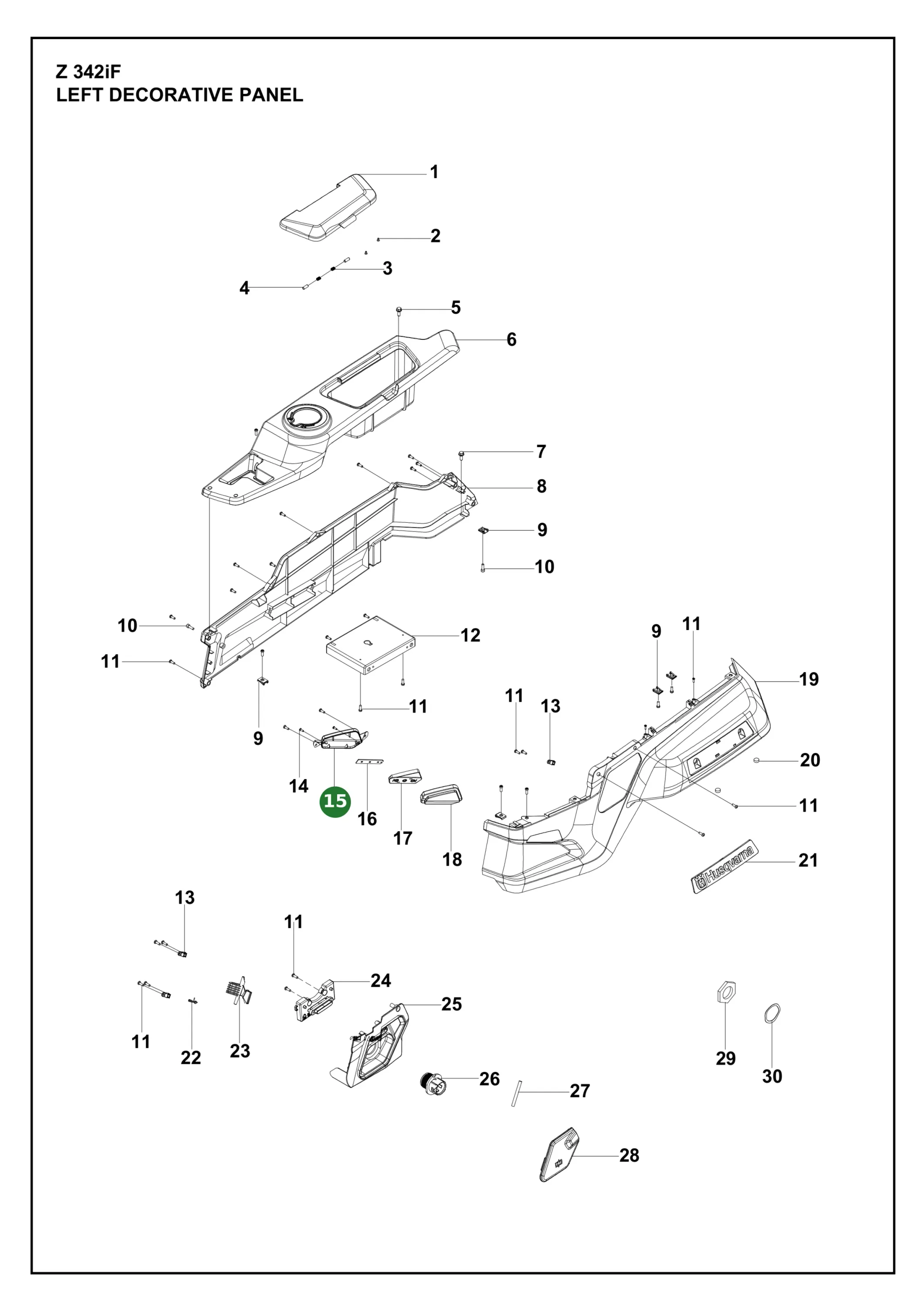 Position im Ersatzteilkatalog