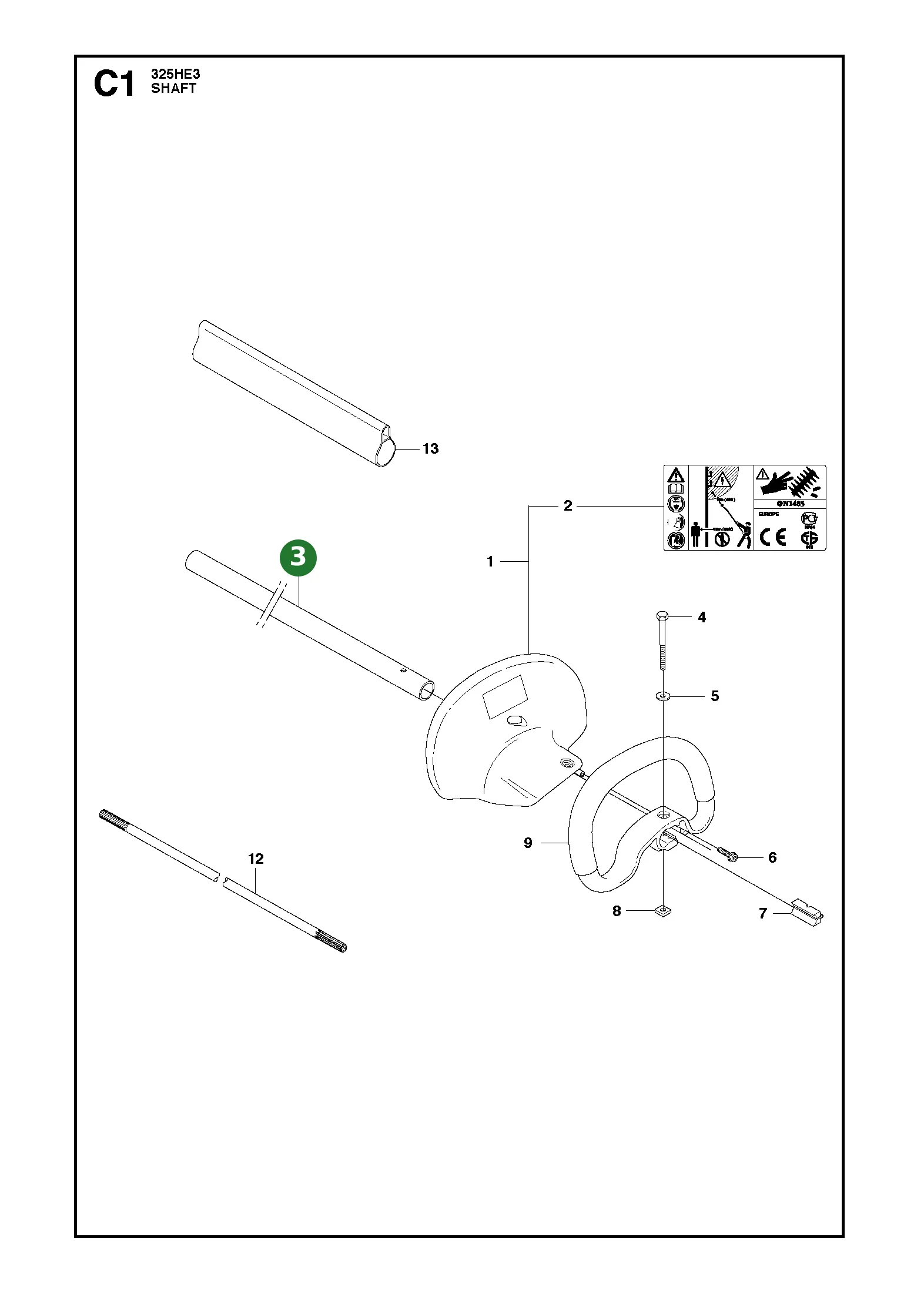 Position im Ersatzteilkatalog