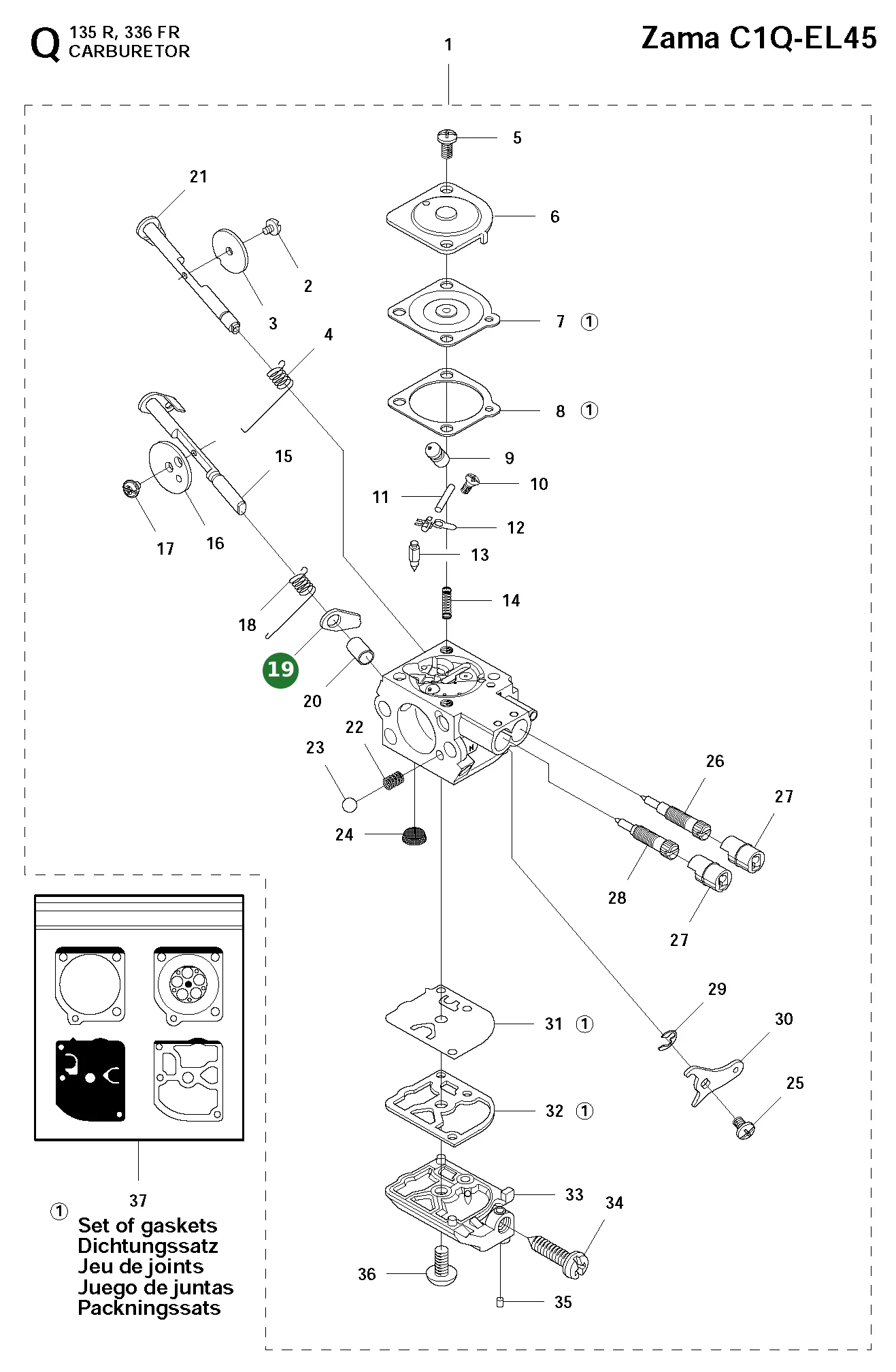 Position im Ersatzteilkatalog