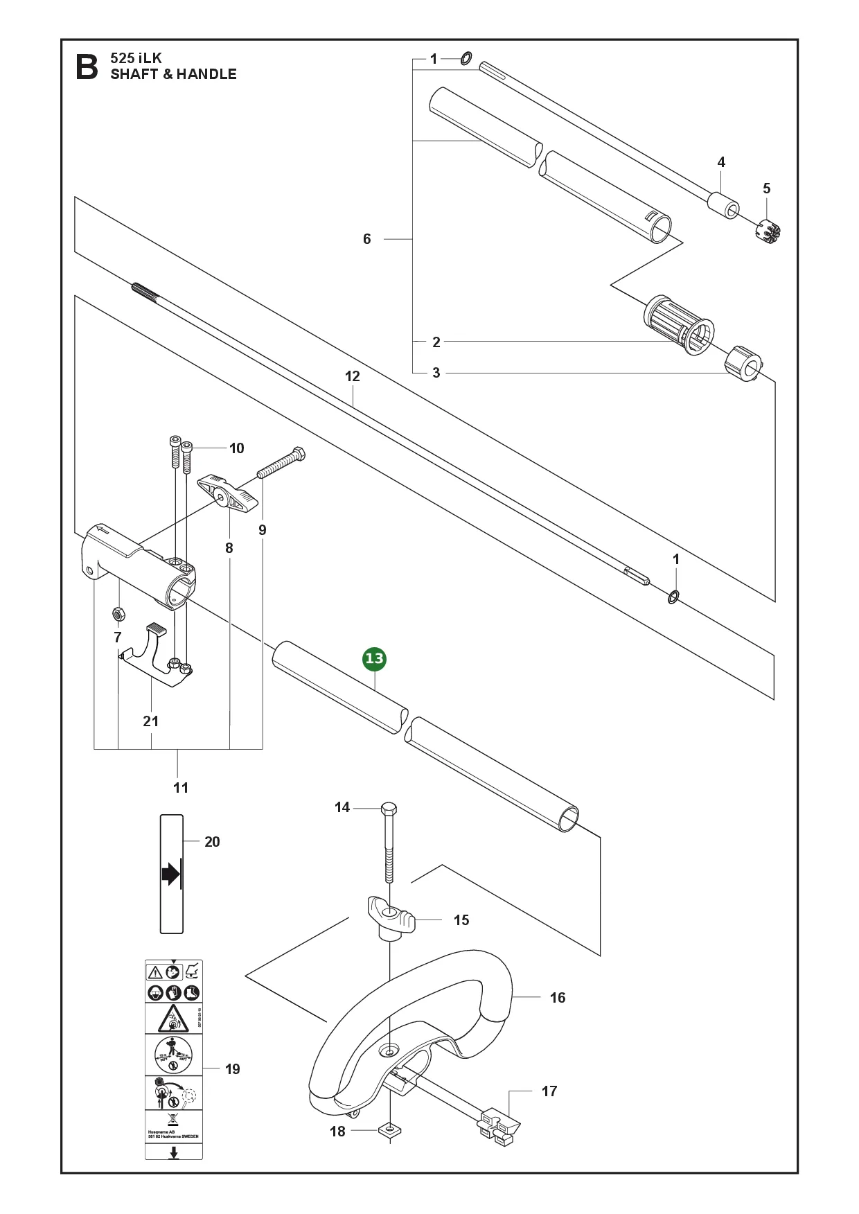Position im Ersatzteilkatalog