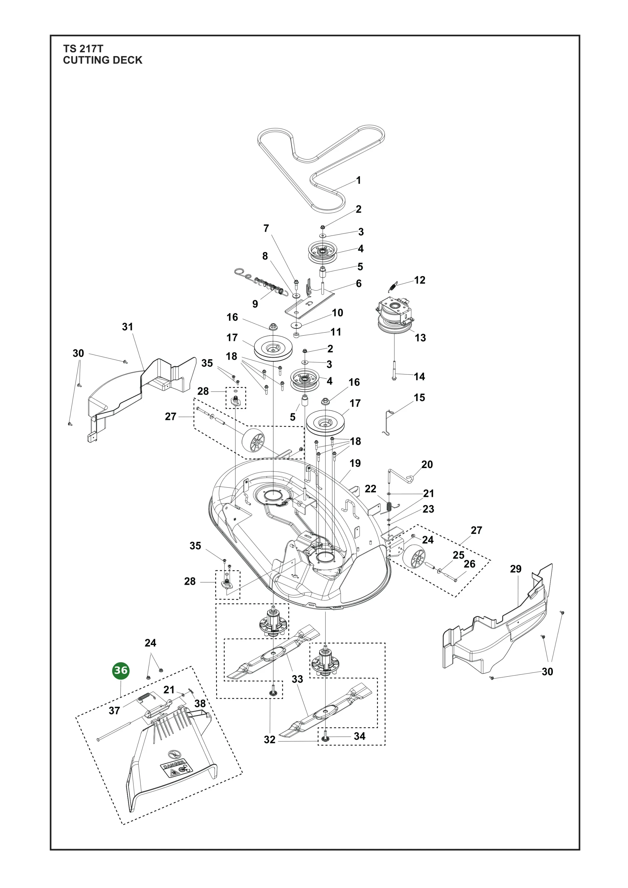 Position im Ersatzteilkatalog