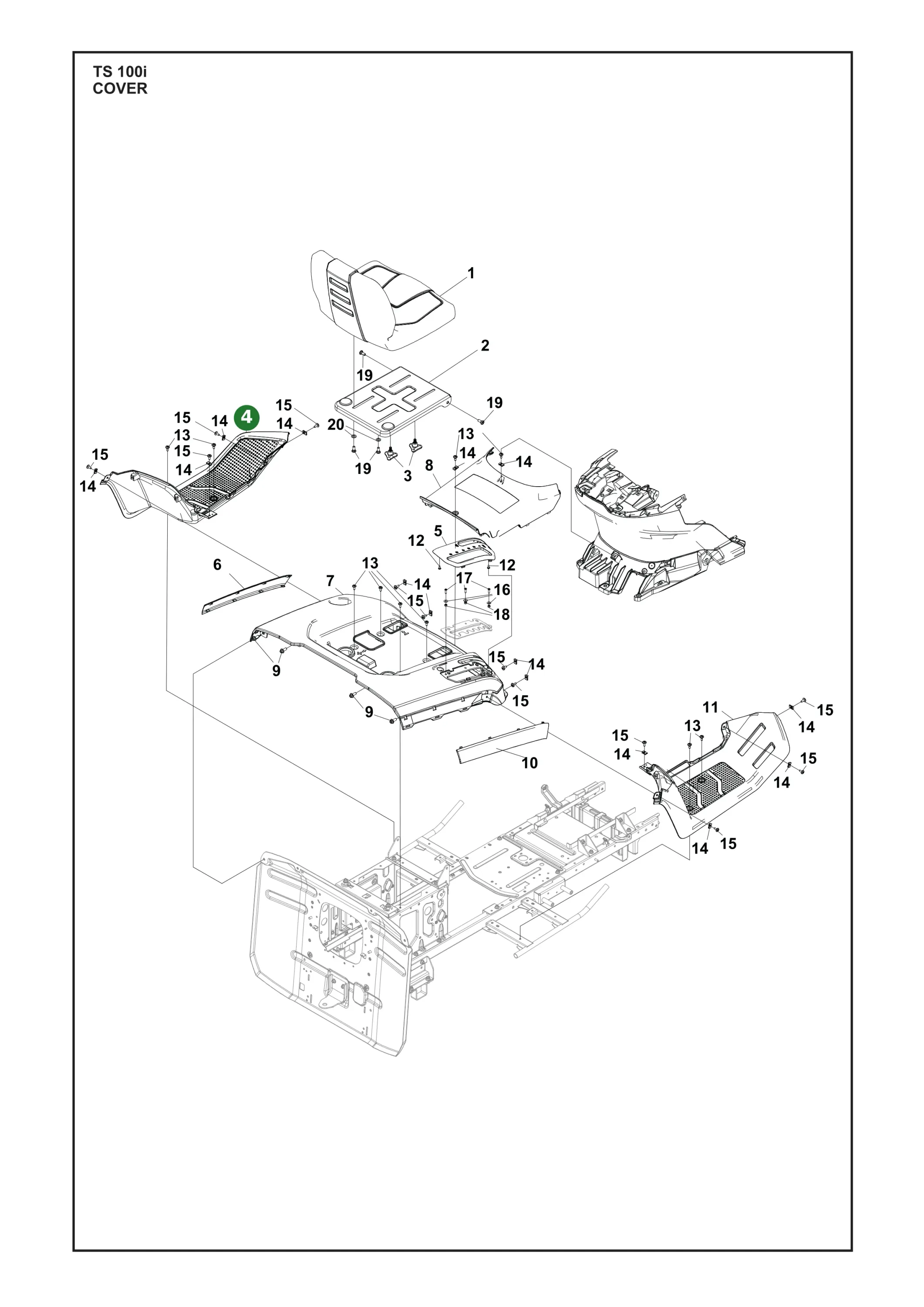 Position im Ersatzteilkatalog