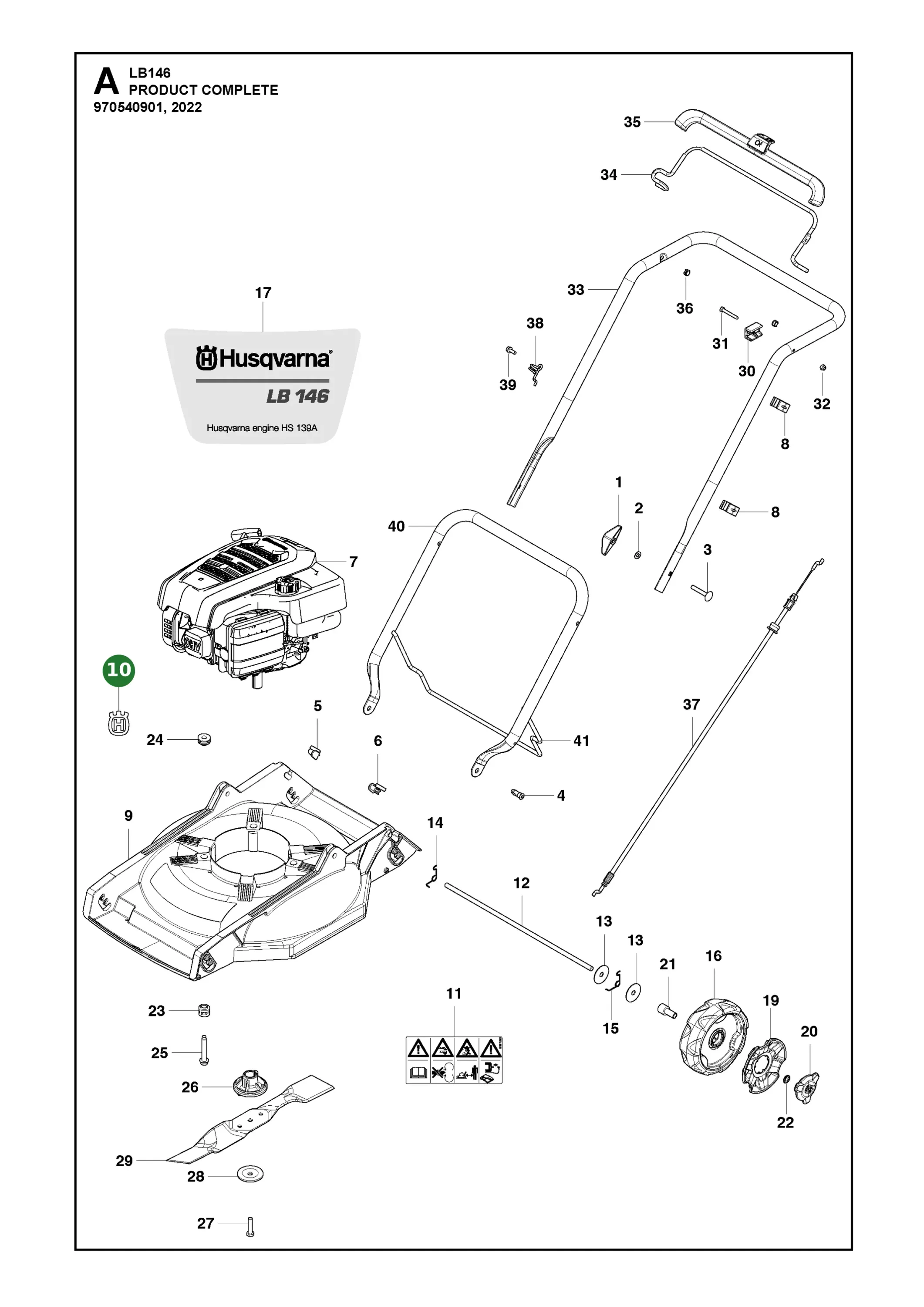 Position im Ersatzteilkatalog