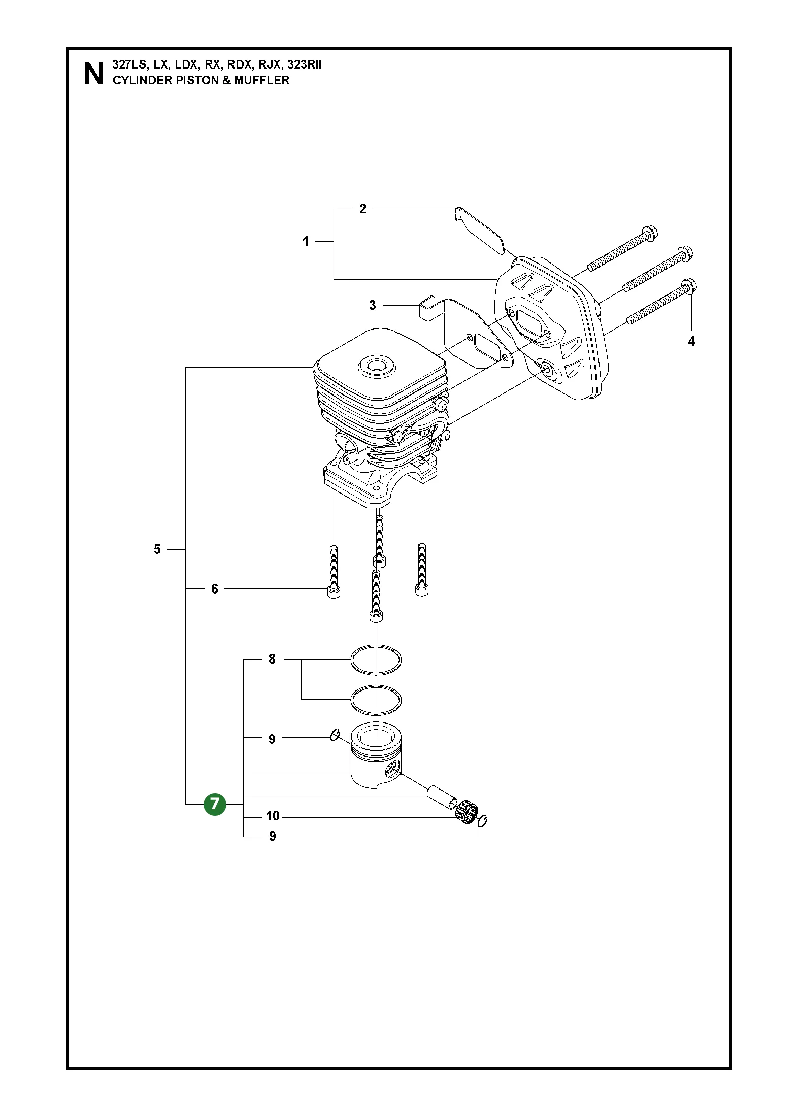 Position im Ersatzteilkatalog