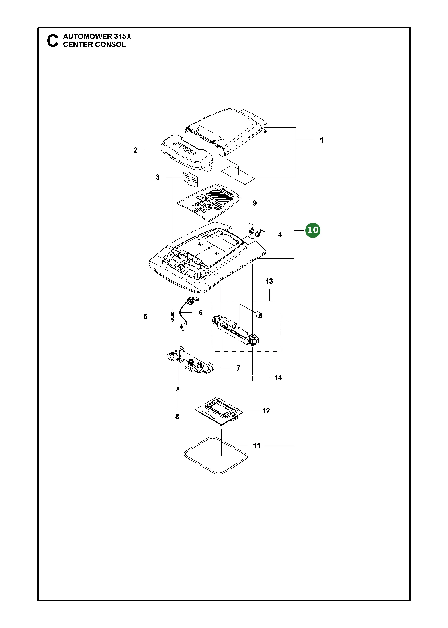 Position im Ersatzteilkatalog