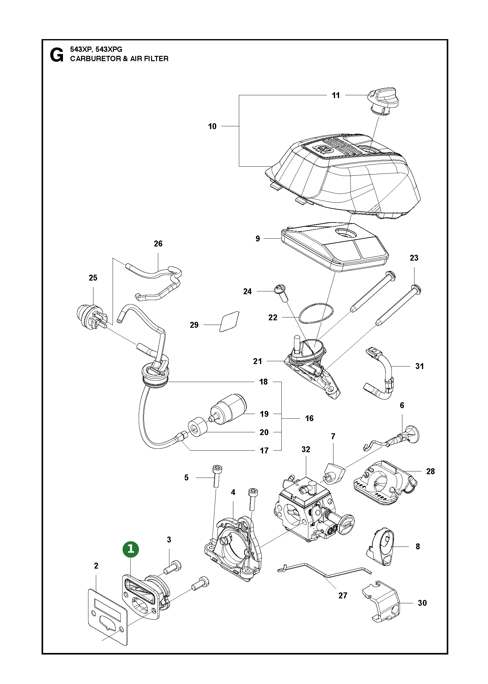 Position im Ersatzteilkatalog
