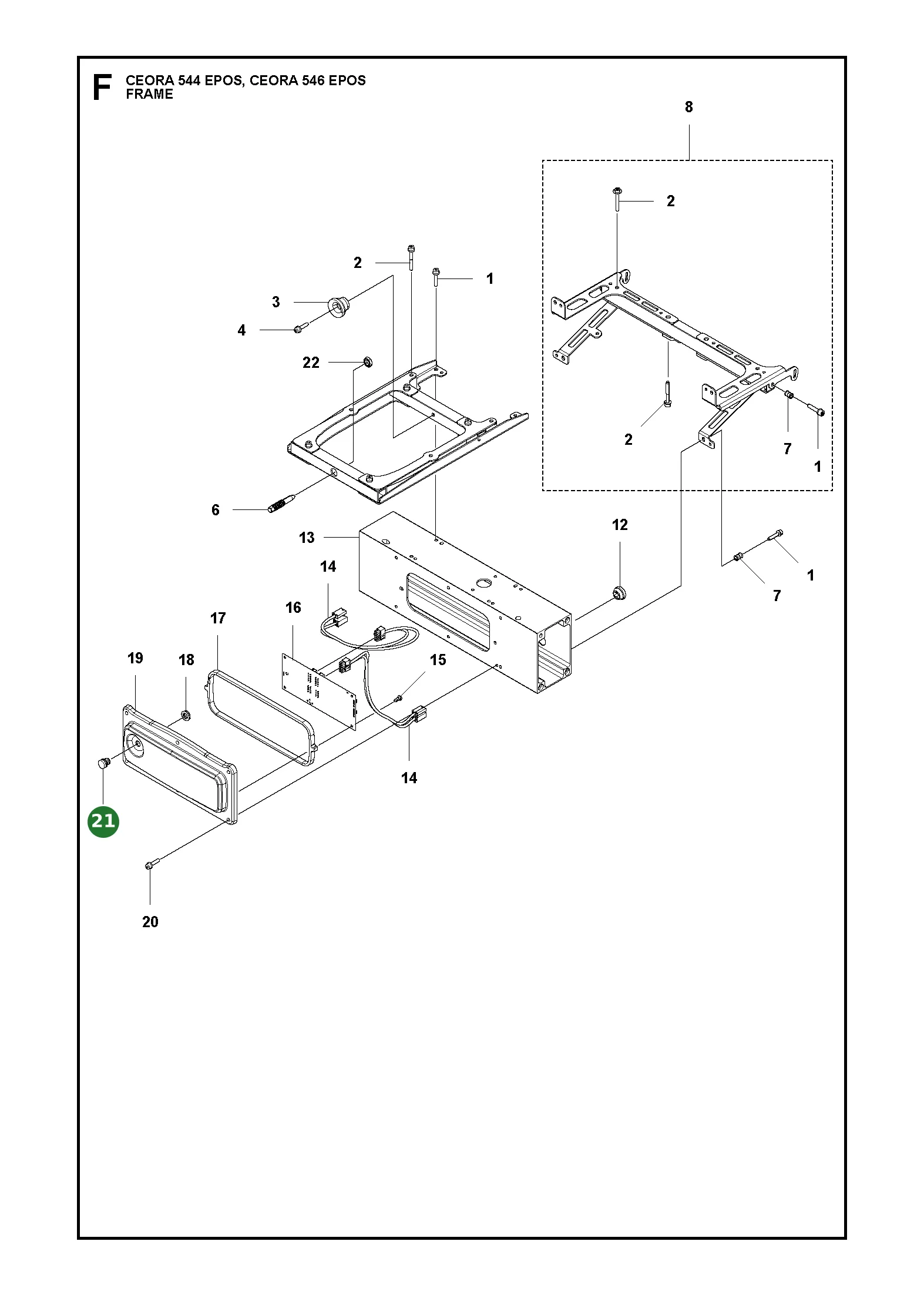 Position im Ersatzteilkatalog