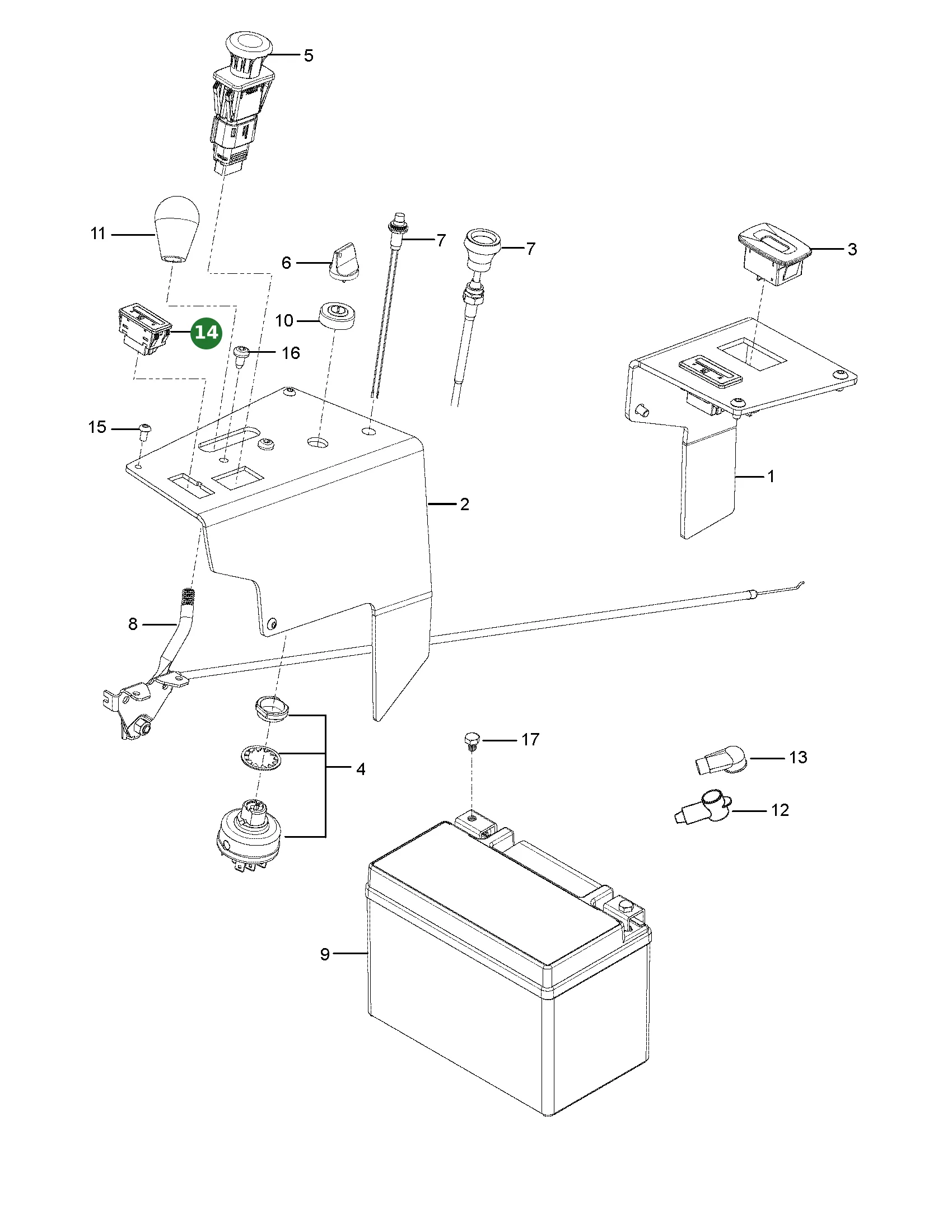 Position im Ersatzteilkatalog