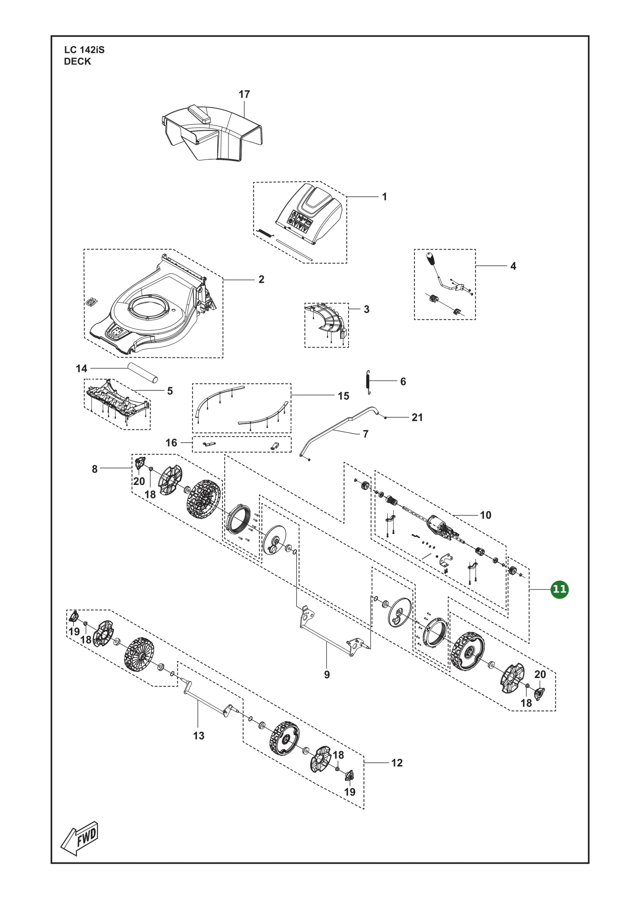 Position im Ersatzteilkatalog