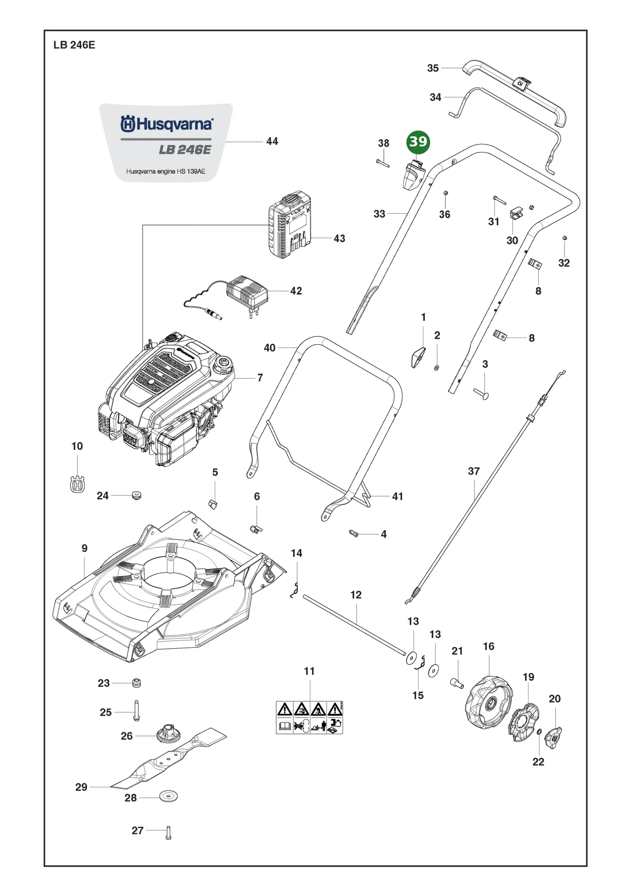 Position im Ersatzteilkatalog
