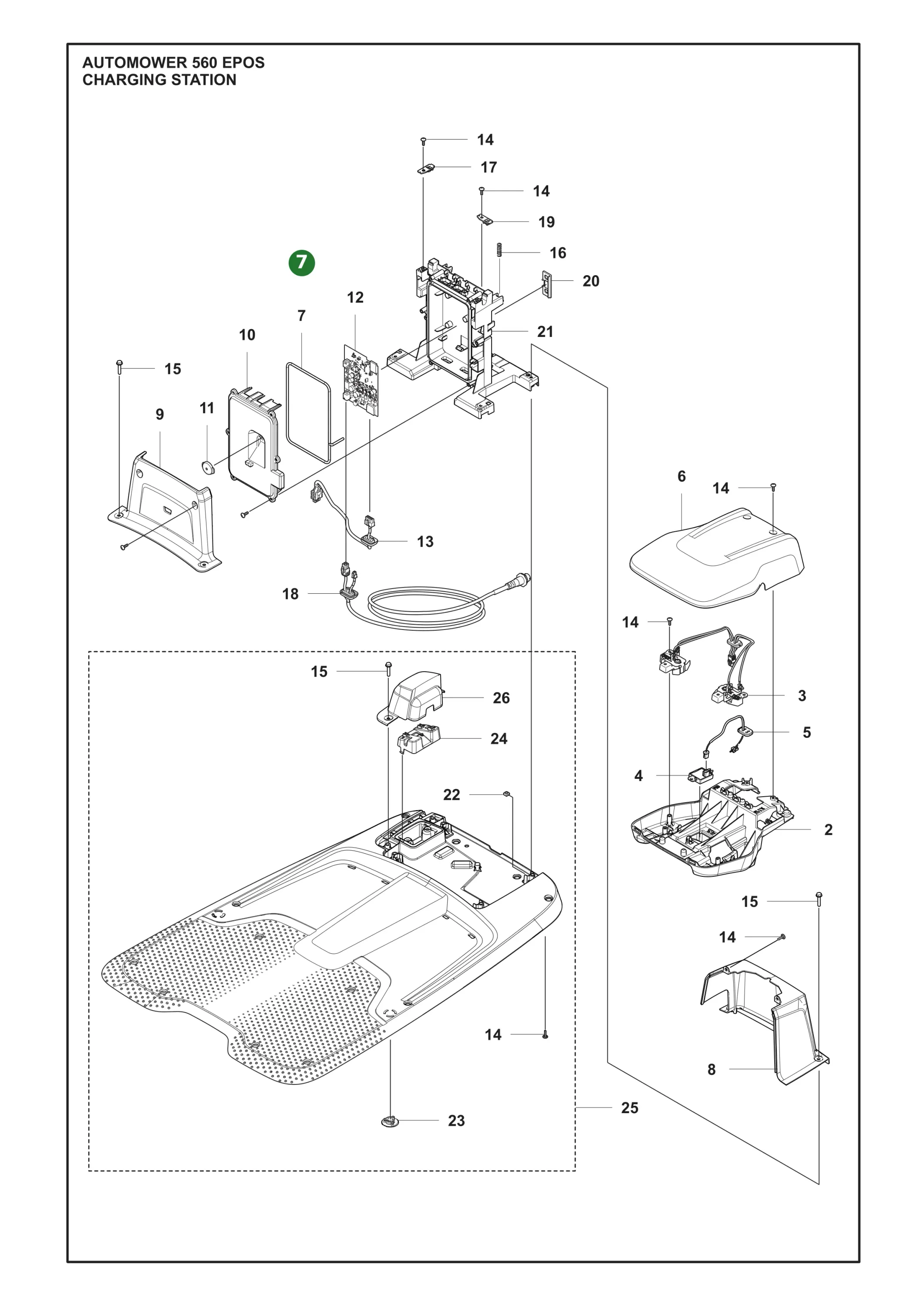 Position im Ersatzteilkatalog